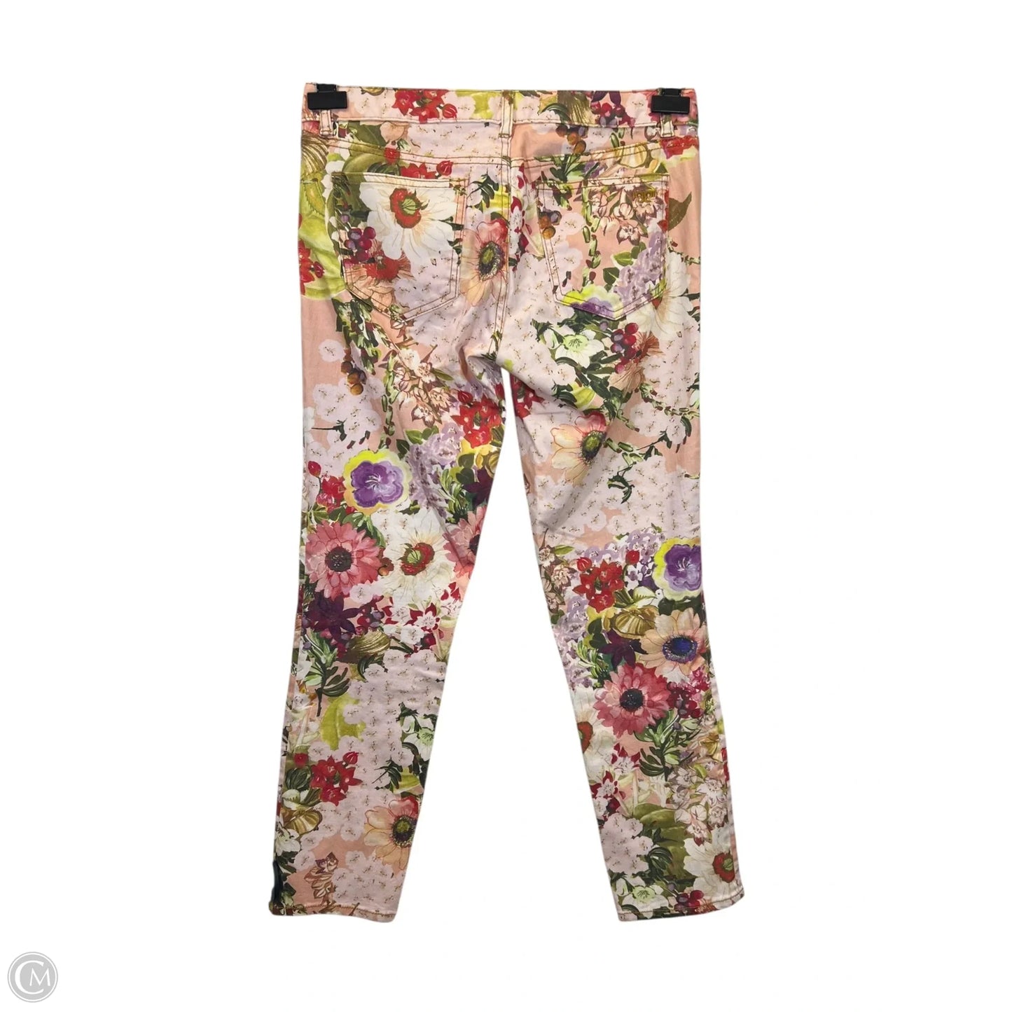 Jeans Designer By Tory Burch In Floral Print, Size: 6