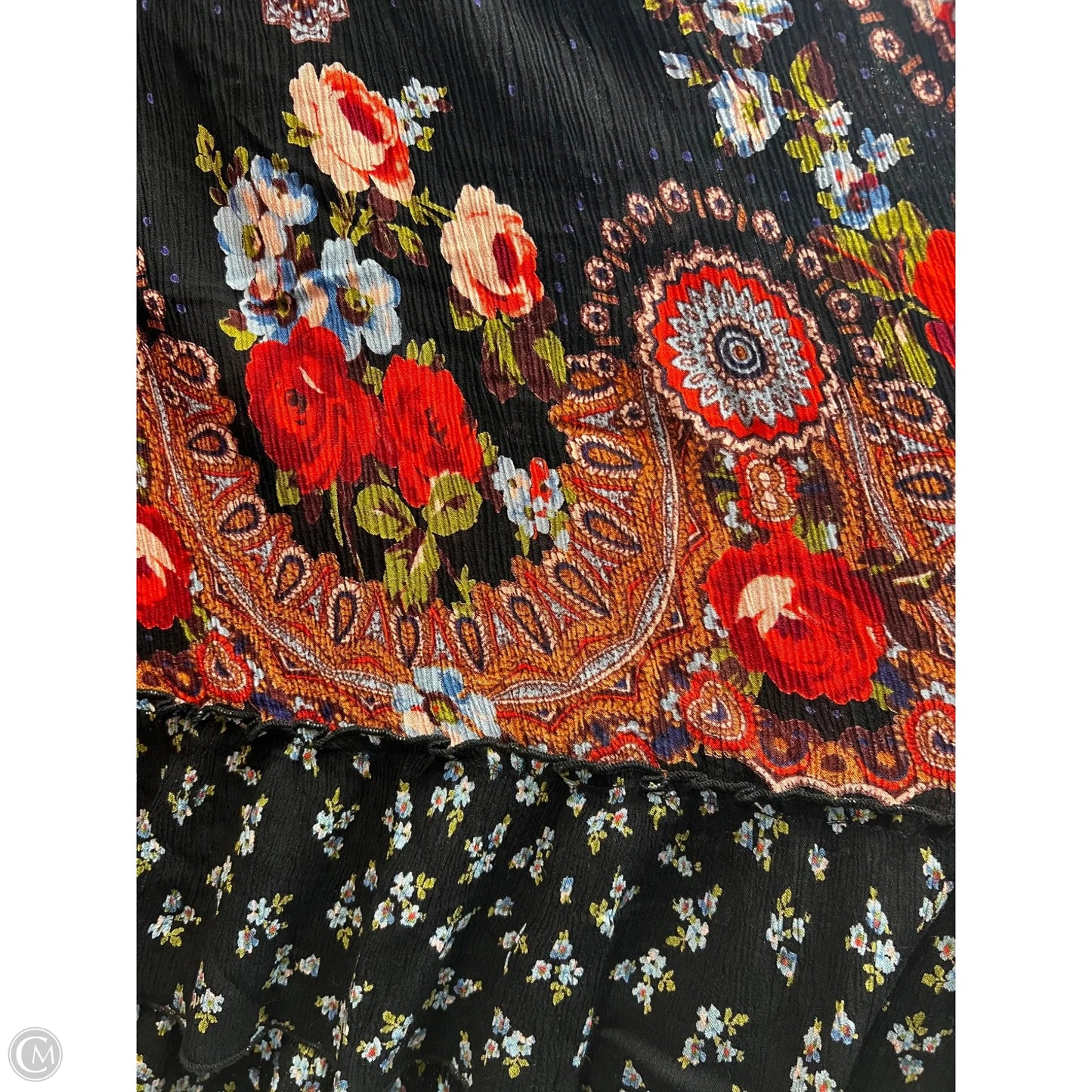 Top Sleeveless Designer By Bila In Multi-colored, Size: S