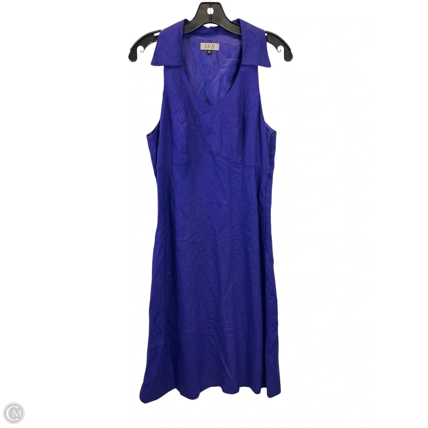 Dress Casual Maxi By Ivy In Purple, Size: L