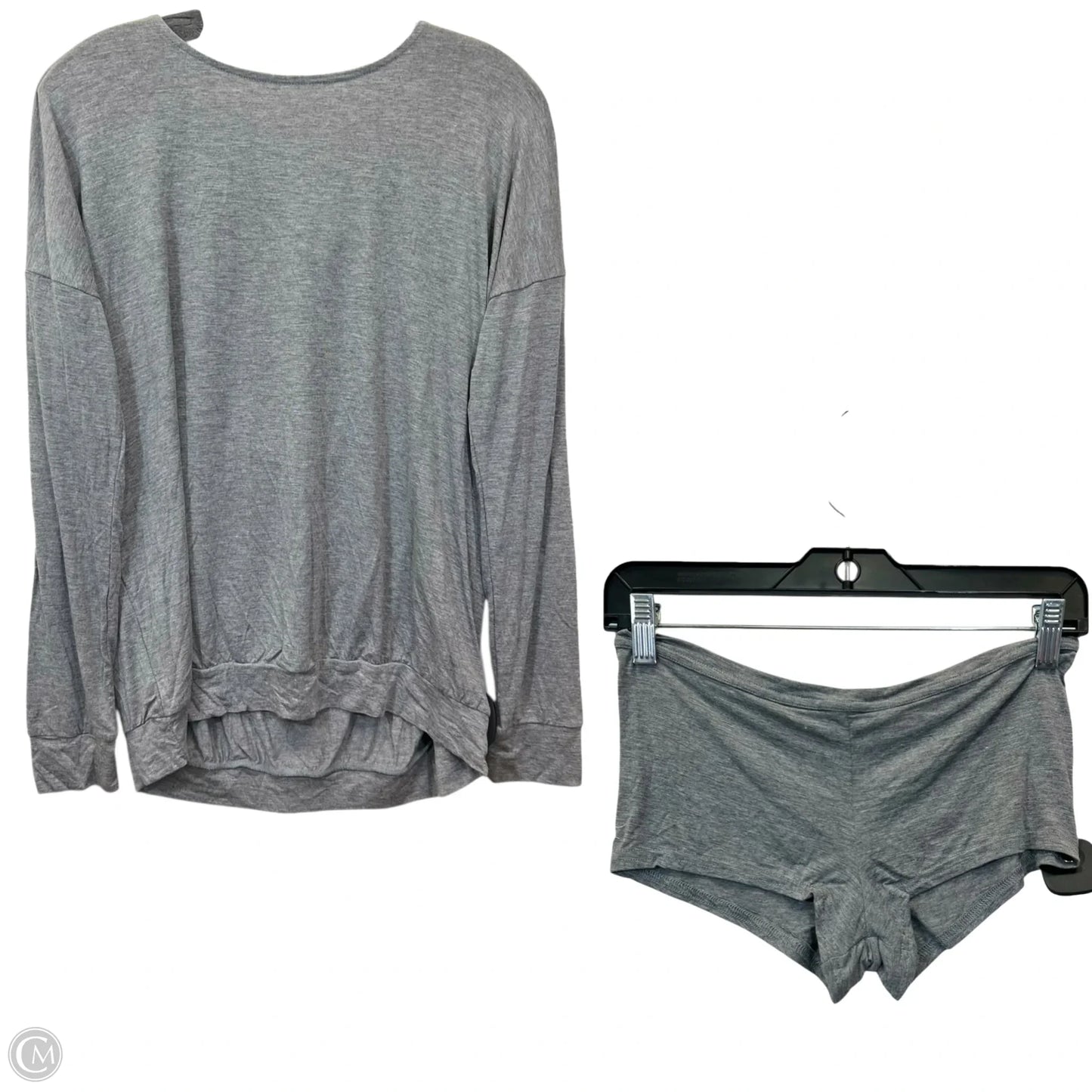 Pajamas 2pc By Cmc In Grey & Pink, Size: M