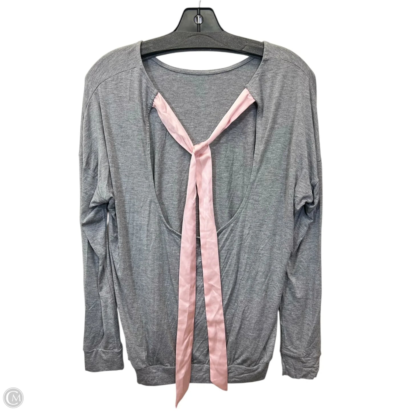 Pajamas 2pc By Cmc In Grey & Pink, Size: M