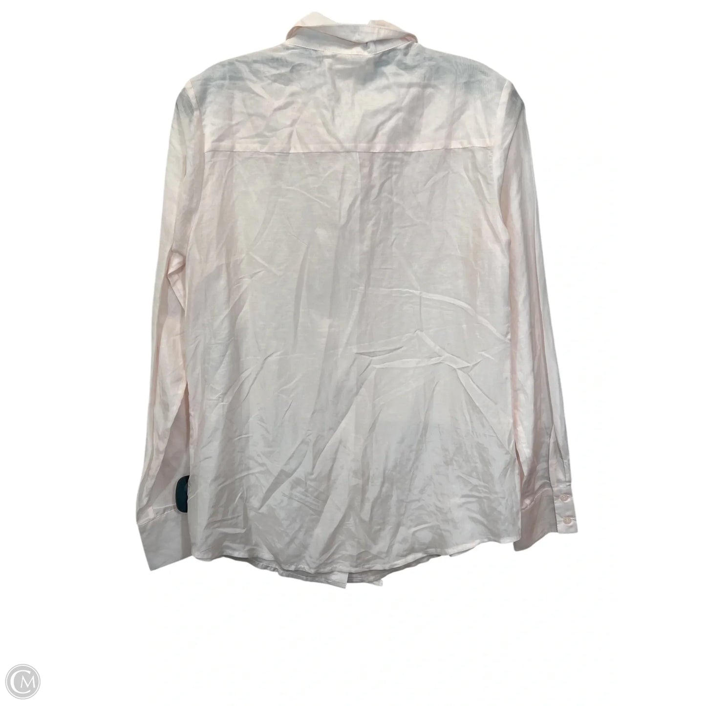 Top Long Sleeve By Paula Cahen Danvers In Peach, Size: M