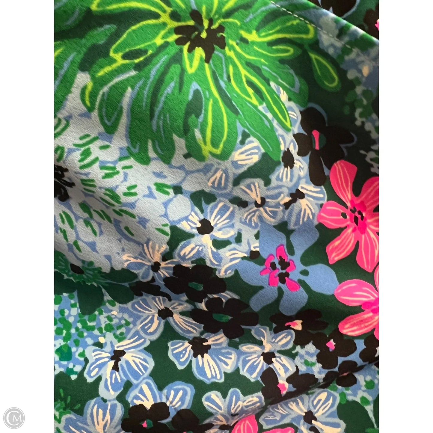Athletic Skort By Lilly Pulitzer In Blue & Green, Size: 14