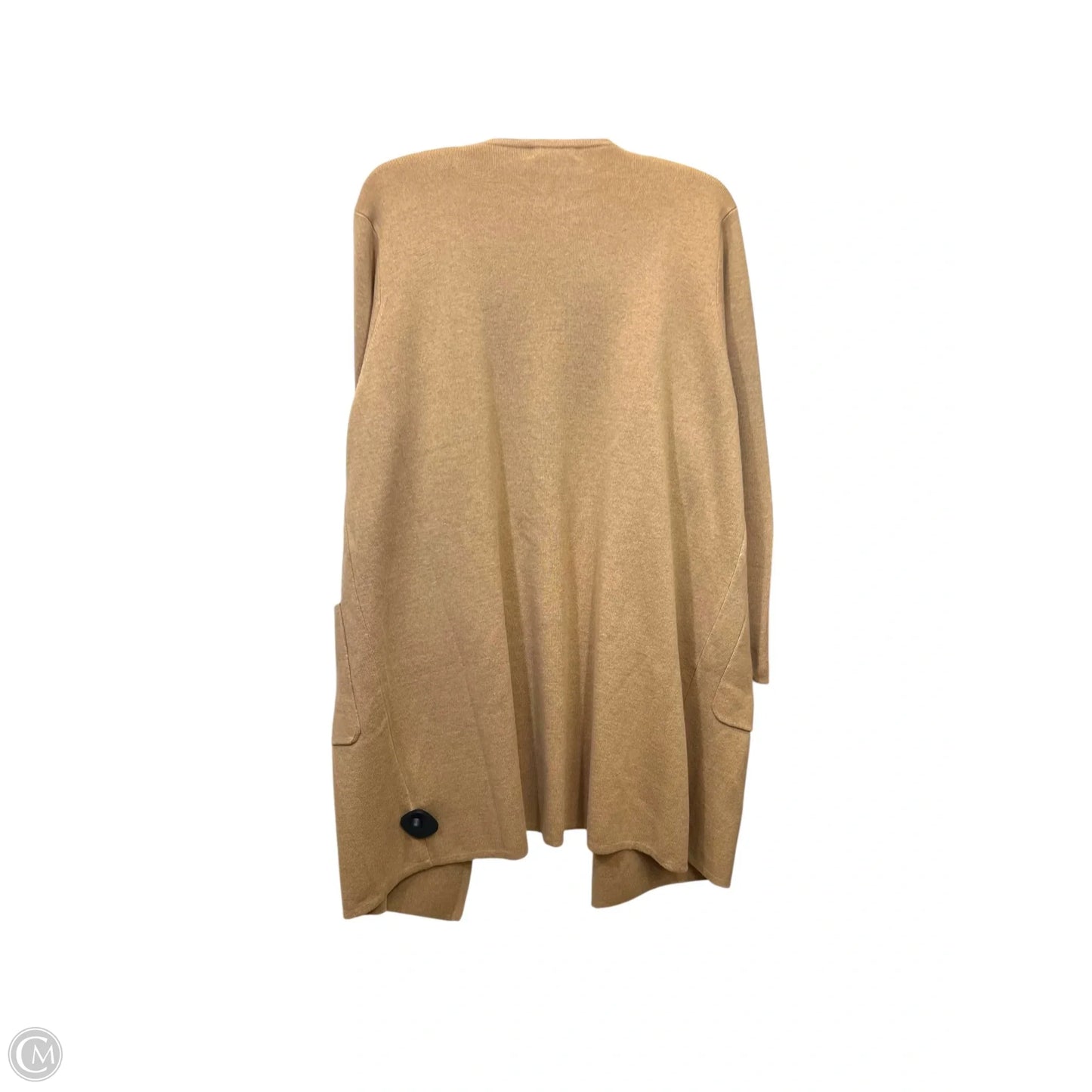 Sweater Cardigan By J. Crew In Tan, Size: 2x