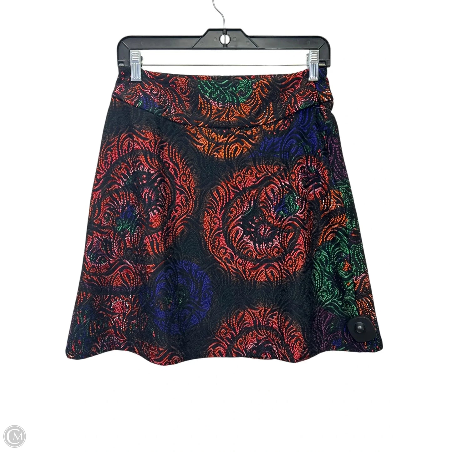 Skirt Designer By Desigual In Orange & Red, Size: S
