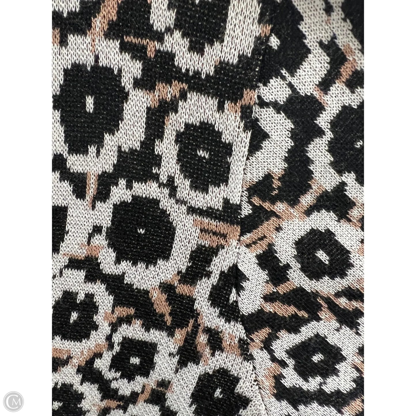 Dress Designer By Diane Von Furstenberg In Black & Pink, Size: M