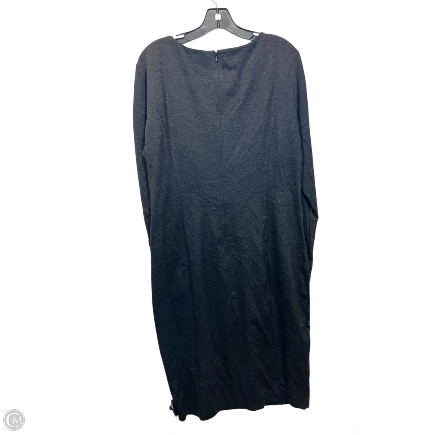 Dress Designer By Escada In Grey, Size: L