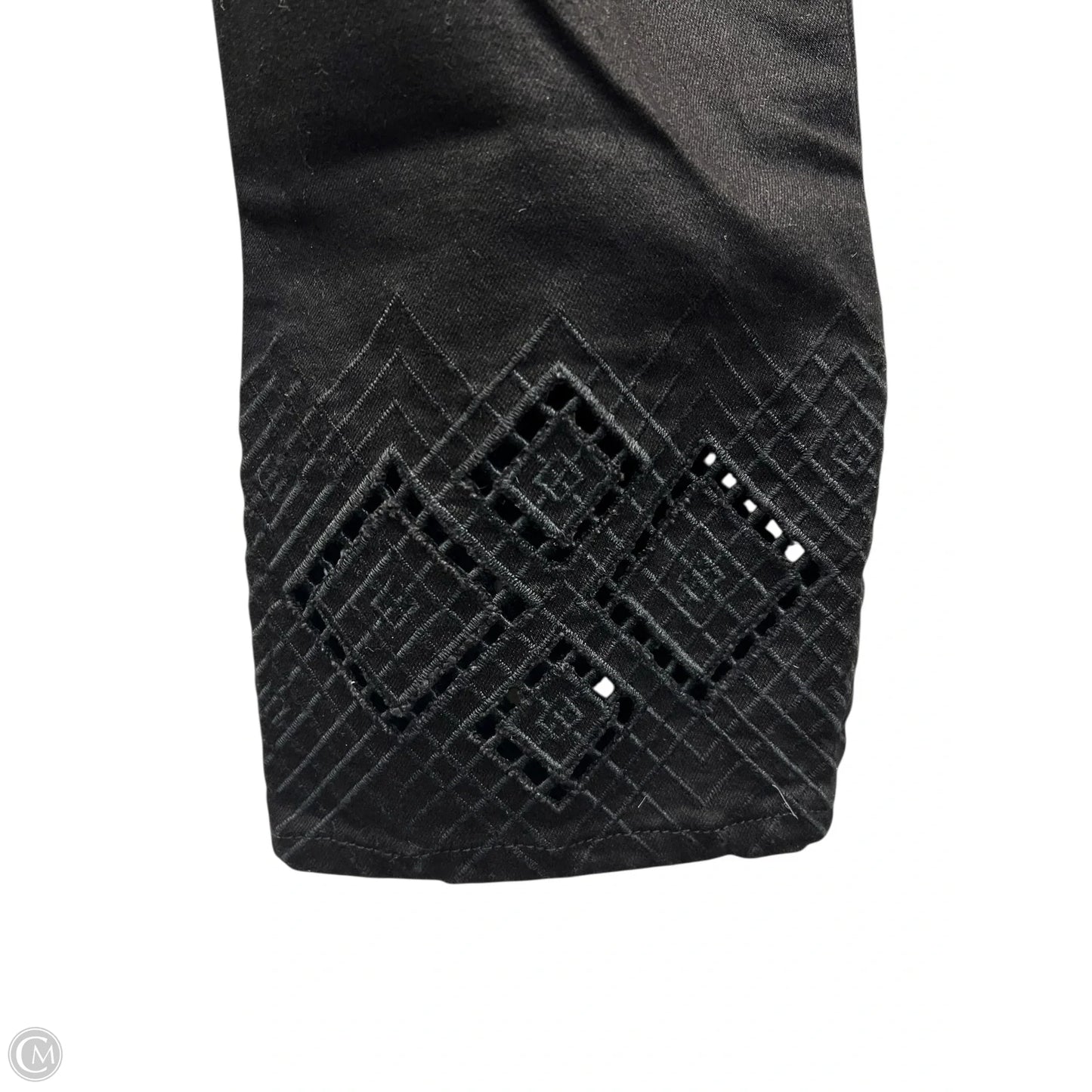 Jeans Straight By White House Black Market In Black Denim, Size: 12