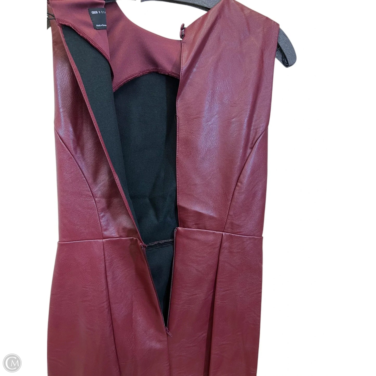 Dress Casual Maxi By Asos In Maroon, Size: M