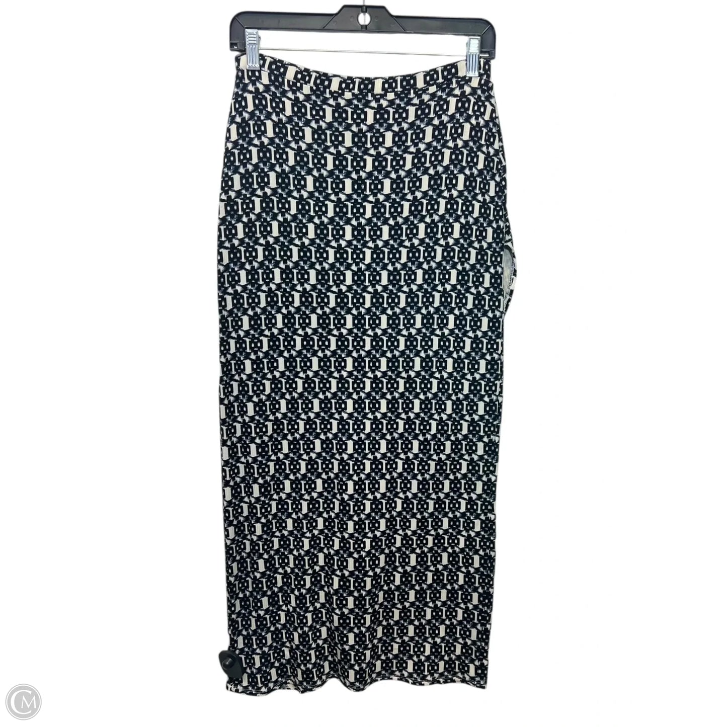 Skirt Maxi By Maeve In Blue & Cream, Size: Sp