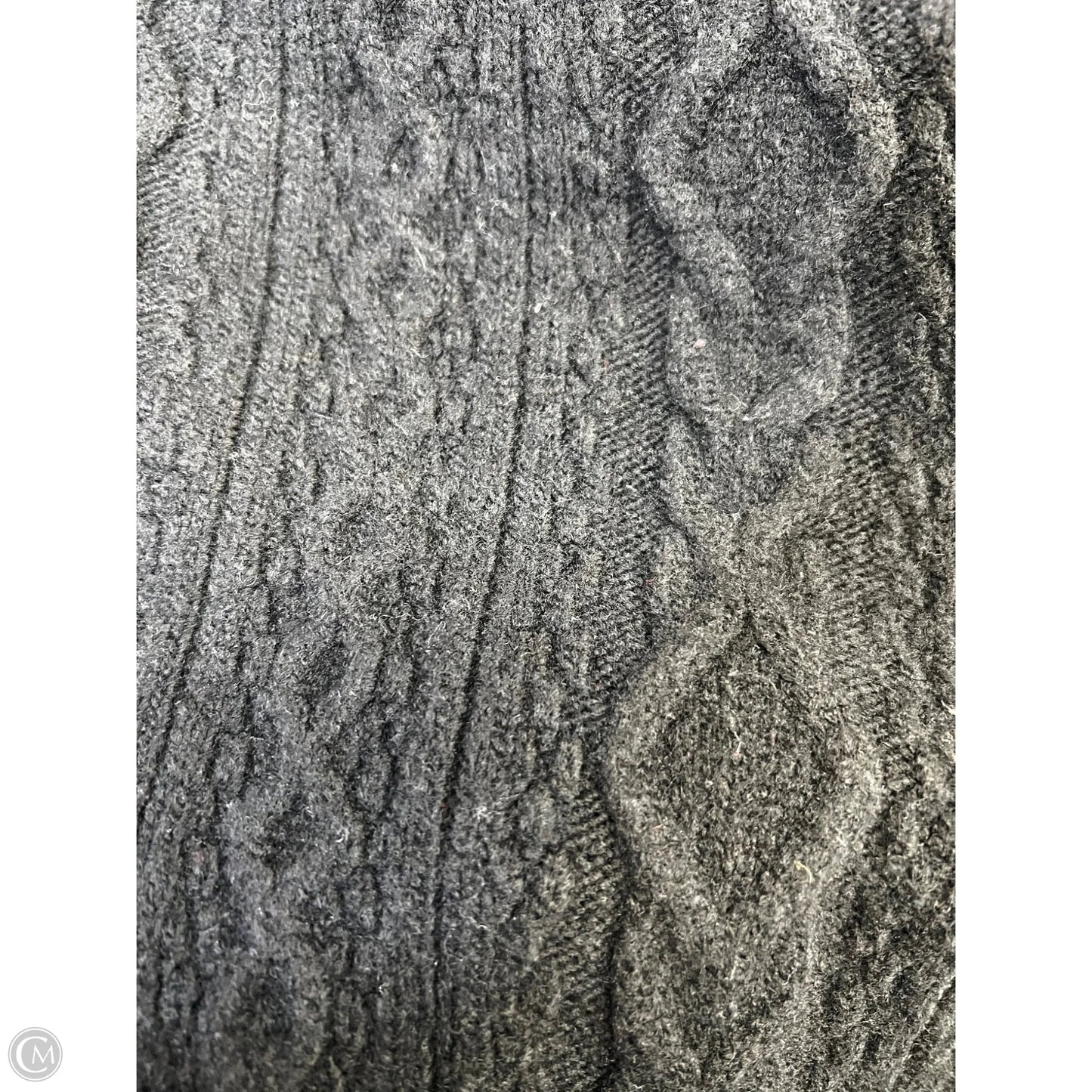 Vest Sweater By Loft In Black, Size: Xl