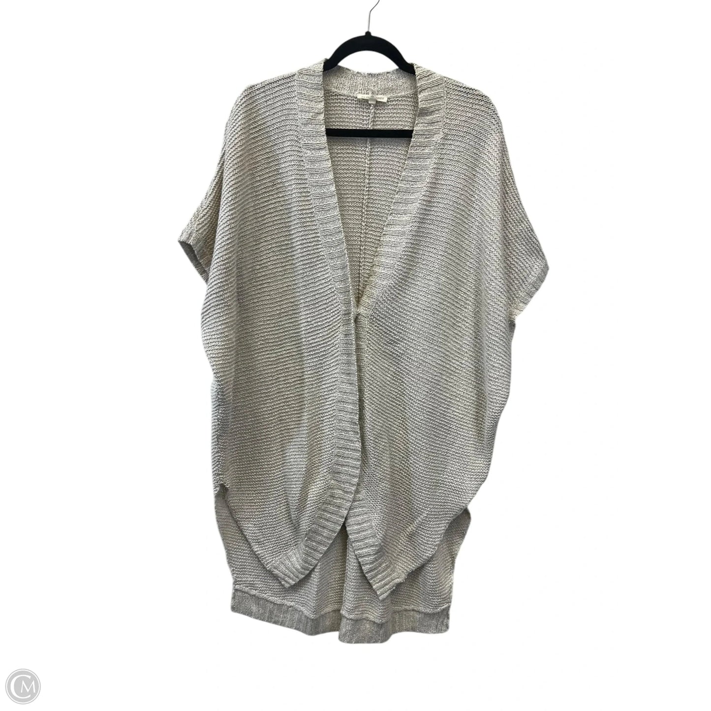 Cardigan Designer By Eileen Fisher In Cream, Size: M