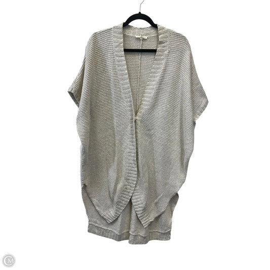 Cardigan Designer By Eileen Fisher In Cream, Size: M
