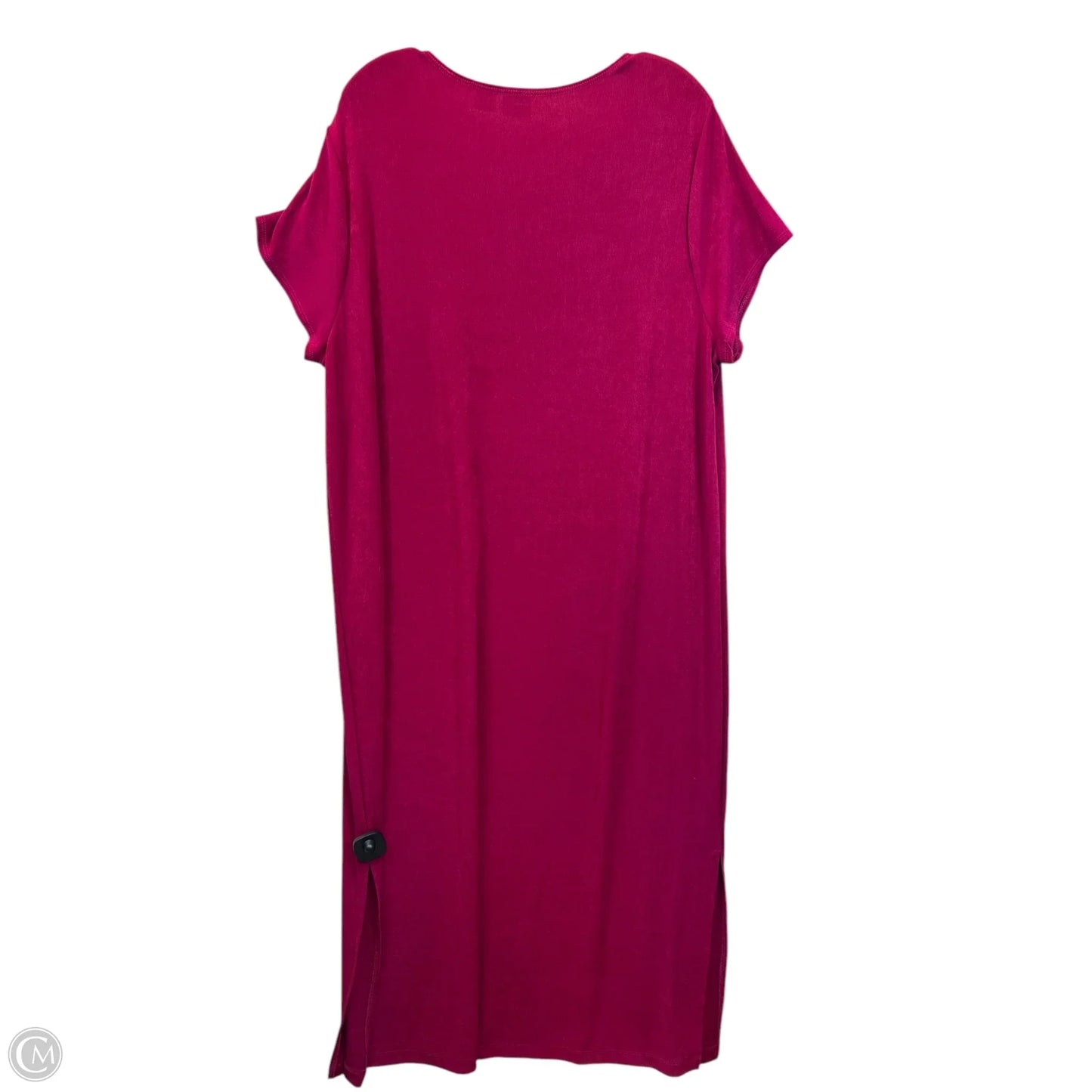 Dress Casual Maxi By Chicos In Pink, Size: Xxl