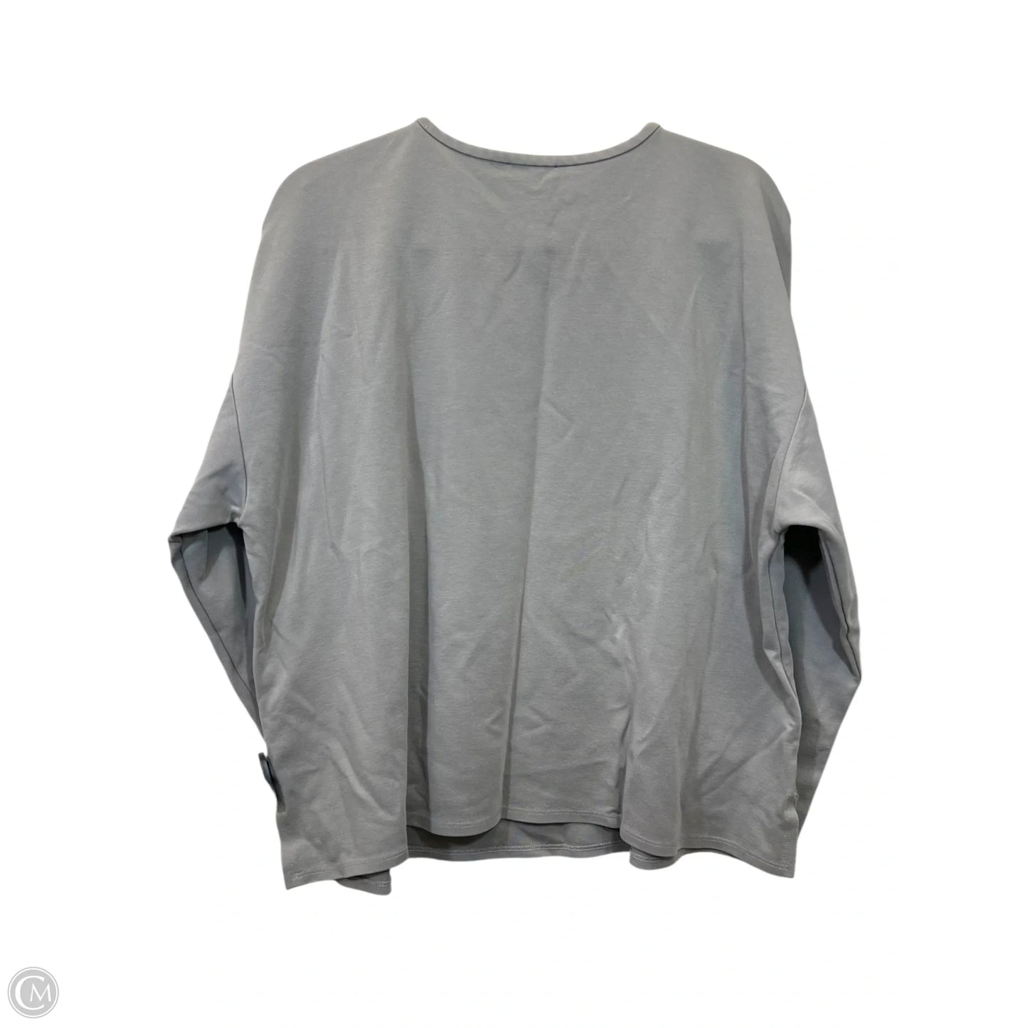 Top Long Sleeve Designer By Eileen Fisher In Taupe, Size: L