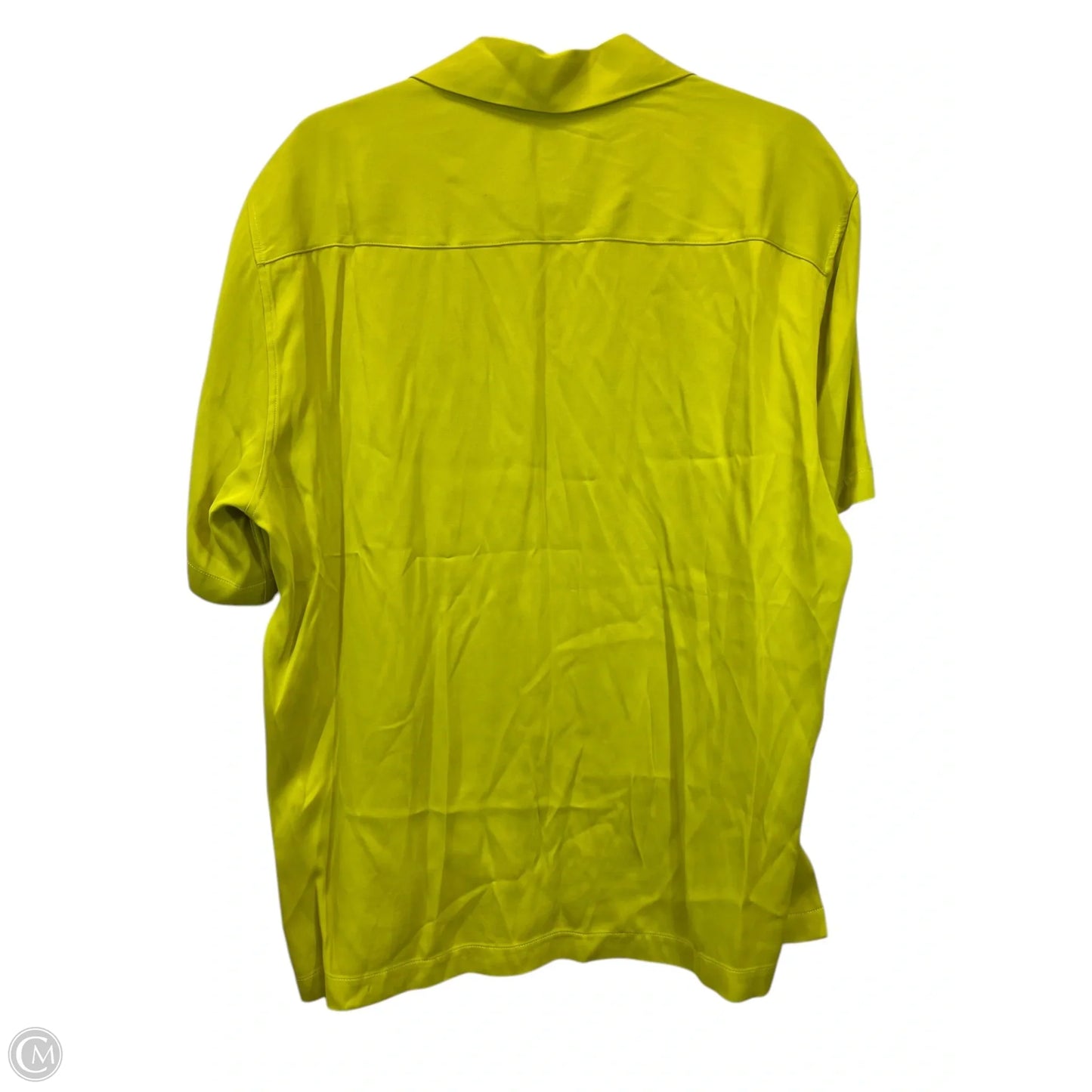 Top Short Sleeve Designer By Sandro In Green, Size: Xl