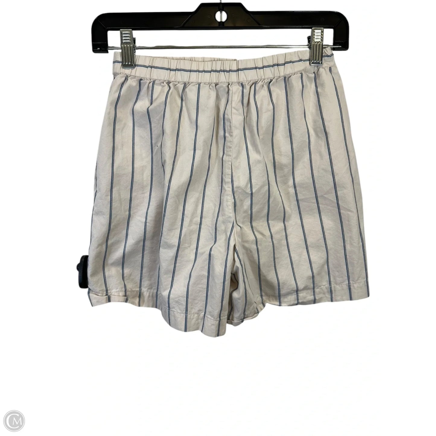 Shorts Designer By Wilfred In Blue & Cream, Size: Xxs