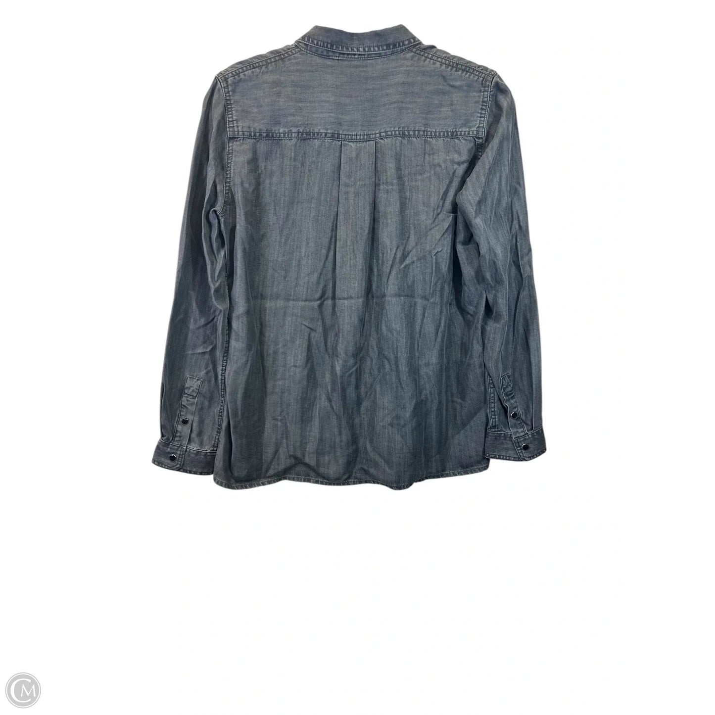 Top Long Sleeve Designer By The Kooples In Grey, Size: Xs