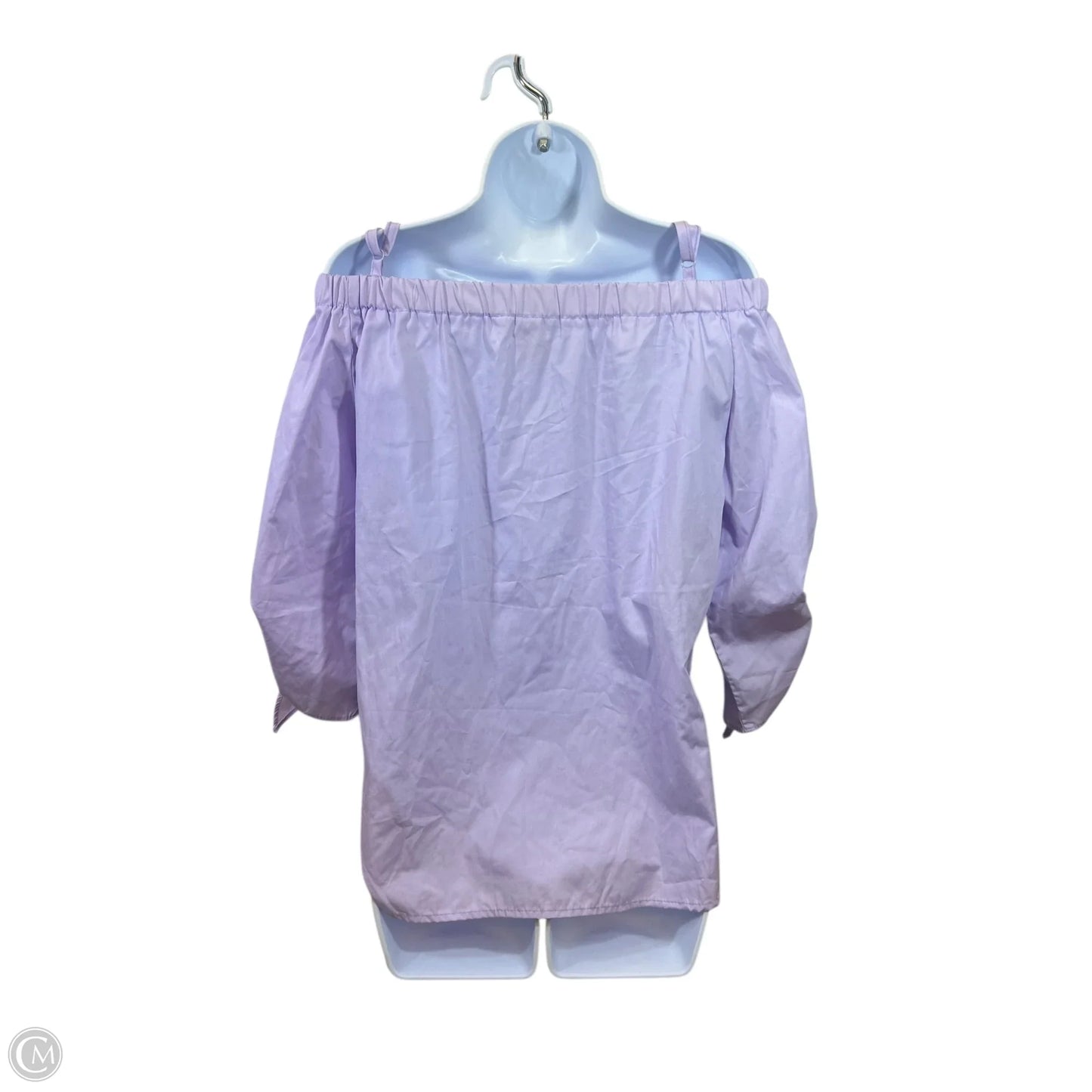 Top Short Sleeve By Seven Sisters In Purple, Size: S