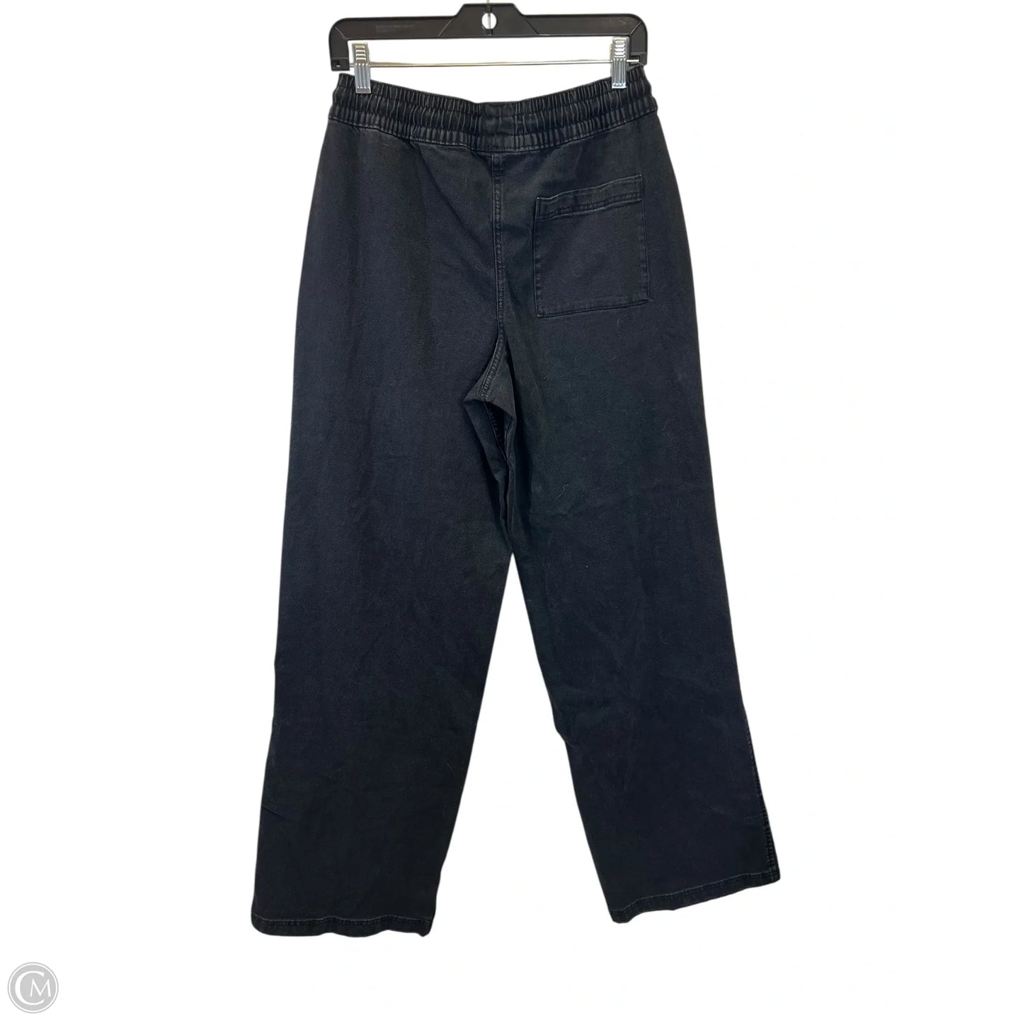 Jeans Straight By Long Tall Sally In Black Denim, Size: 4