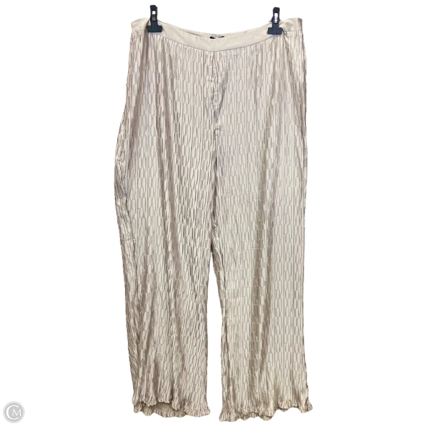 Pants Set 2pc By Pretty Little Thing In Gold, Size: 3x