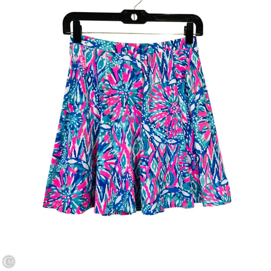 Skirt Midi By Lilly Pulitzer In Blue & Pink, Size: S