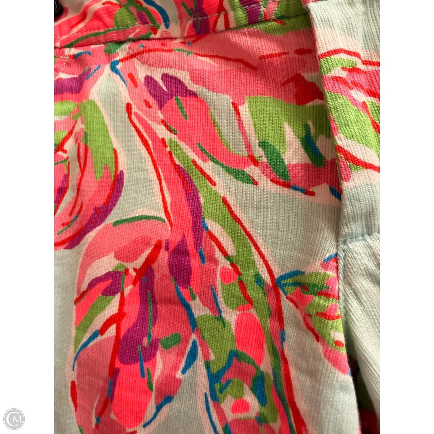 Shorts By Lilly Pulitzer In Green & Pink, Size: Xxs
