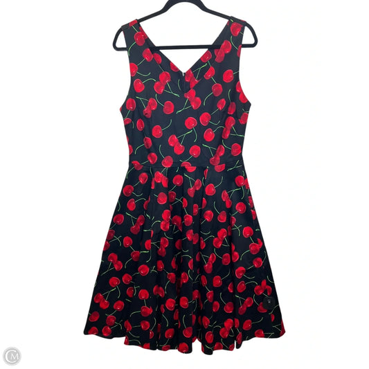 Dress Designer By Cmb In Black & Red, Size: L