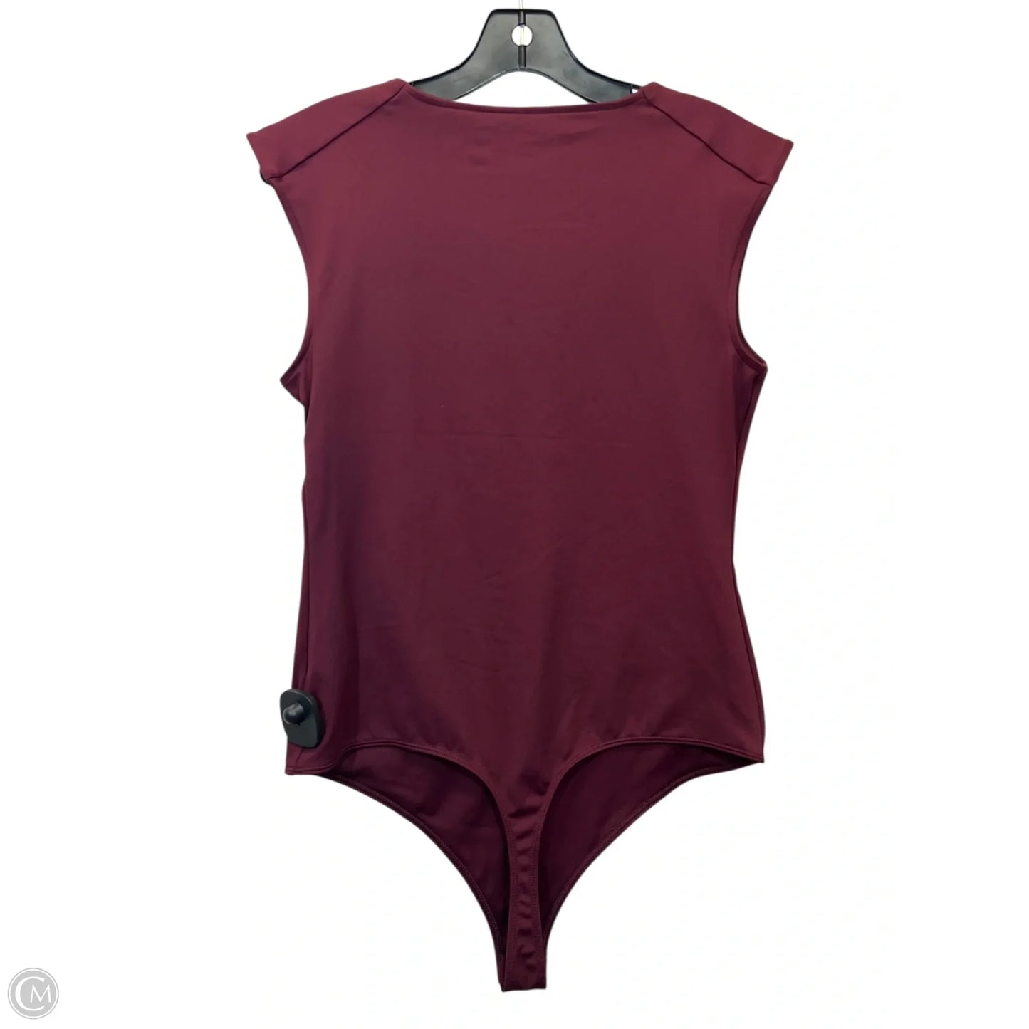 Bodysuit By Nine West In Maroon, Size: L