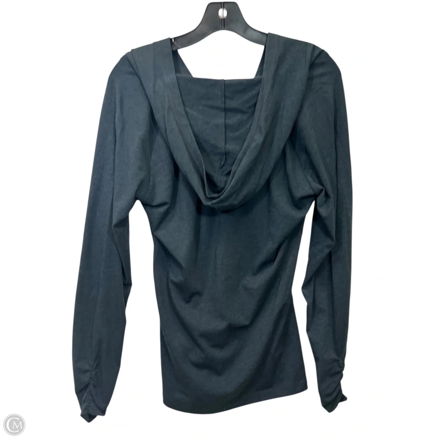 Top Long Sleeve By Puma In Grey, Size: M