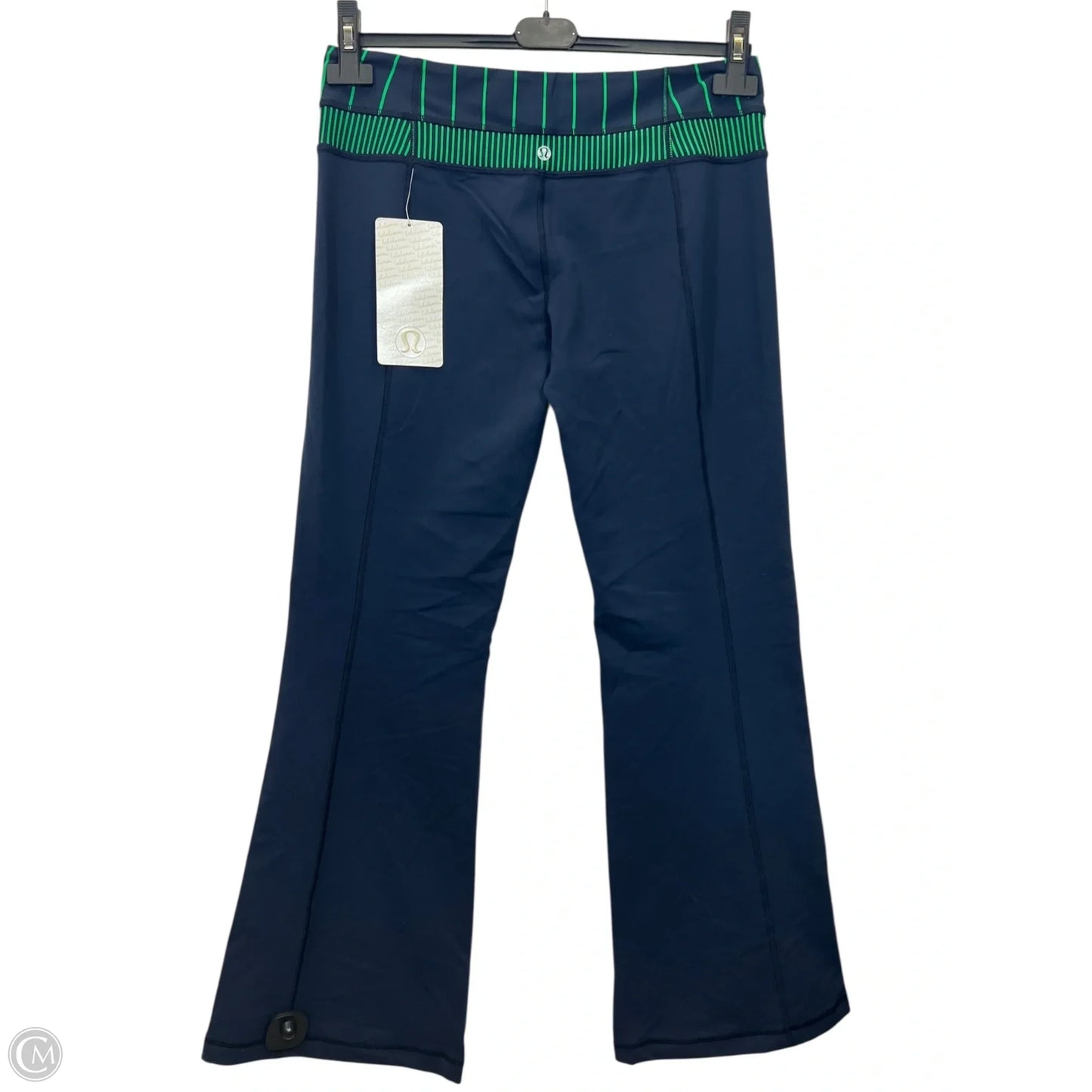Athletic Pants By Lululemon In Blue & Green, Size: 10