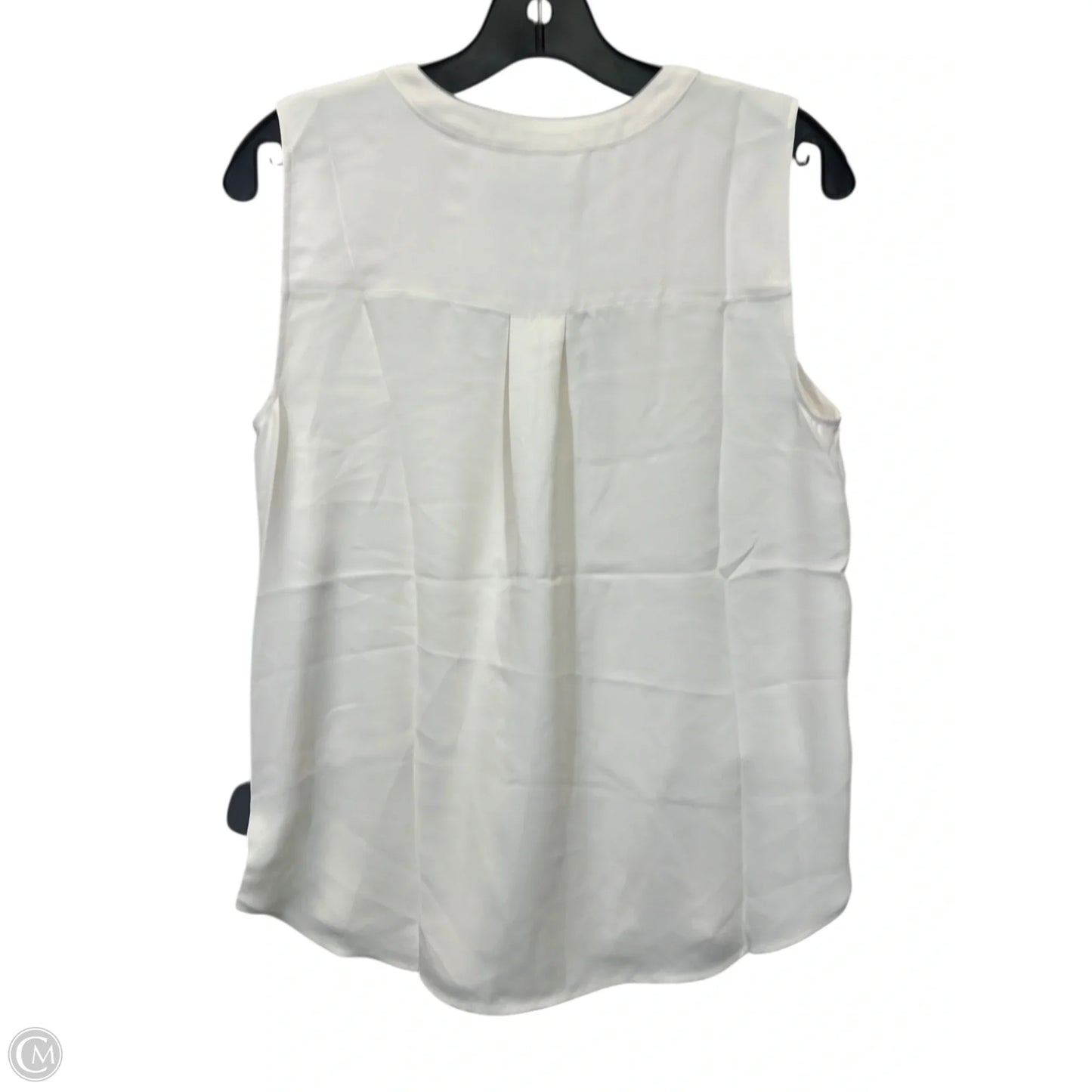Top Sleeveless By Loft In Cream, Size: Xs