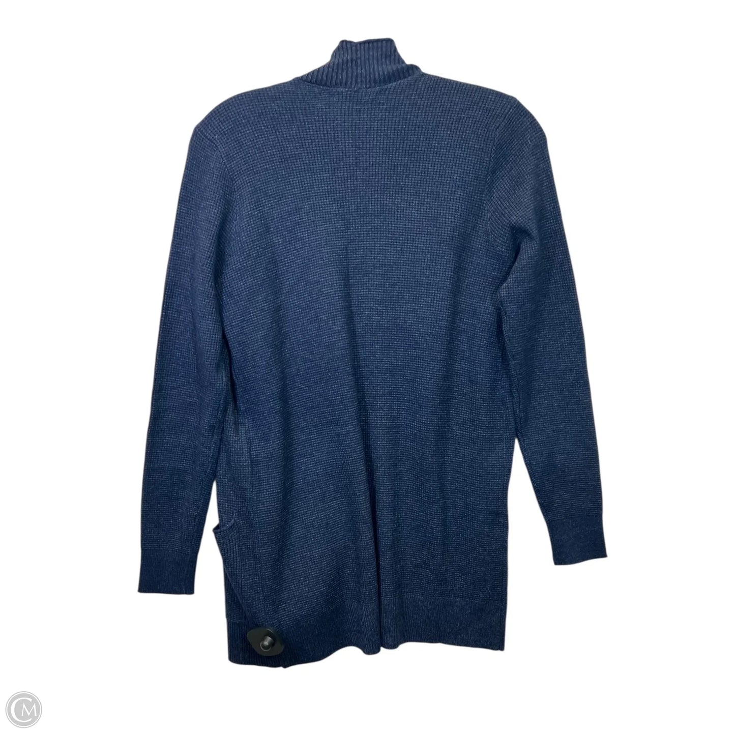 Sweater Cardigan By Pink Clover In Navy, Size: S