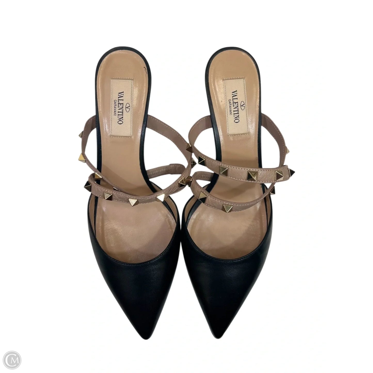 Shoes Luxury Designer By Valentino-garavani In Black, Size: 7.5
