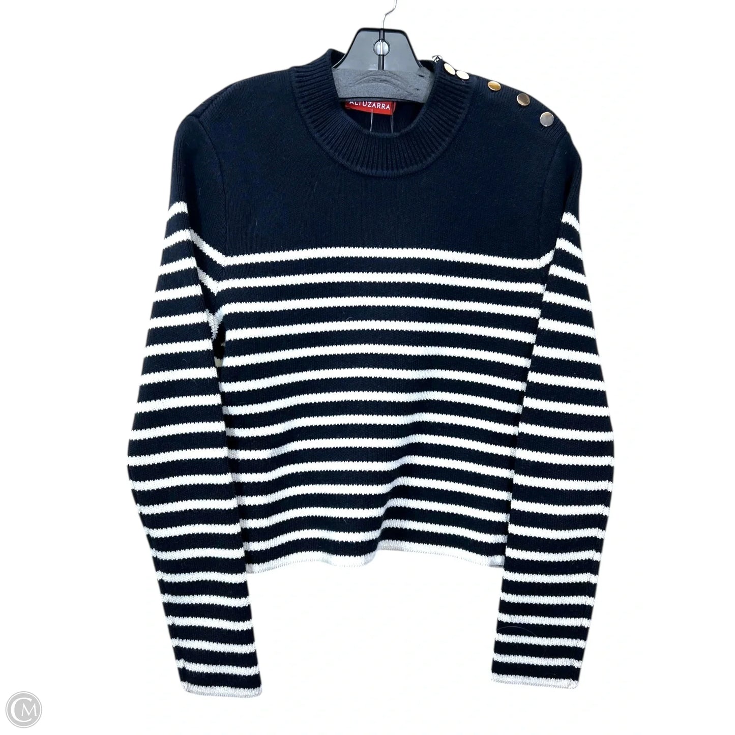 Sweater Designer By Altuzarra In Striped Pattern, Size: S