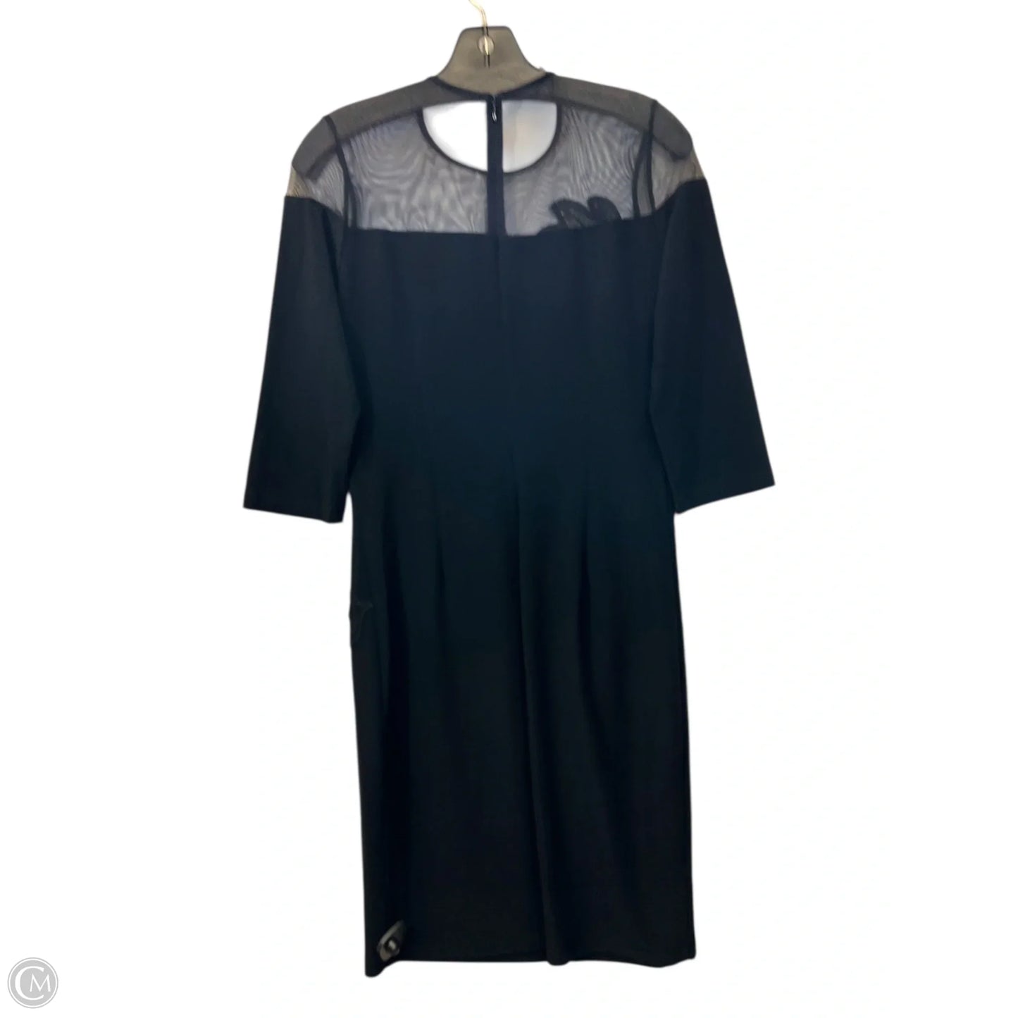 Dress Designer By Cmb In Black & Gold, Size: M