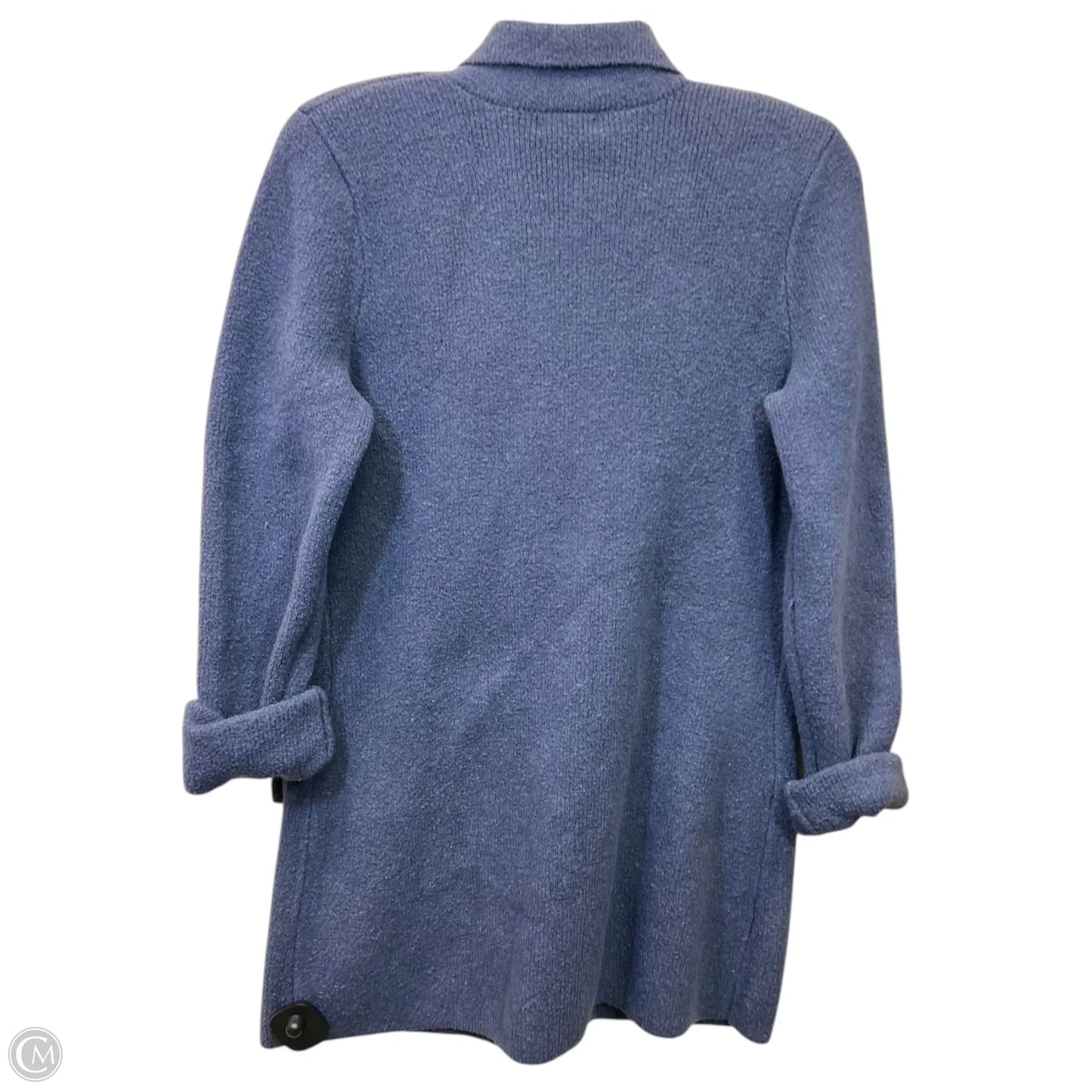 Sweater Cardigan By Express In Blue, Size: L