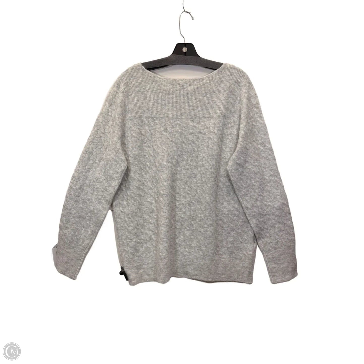 Sweater By Loft In Grey, Size: Xl