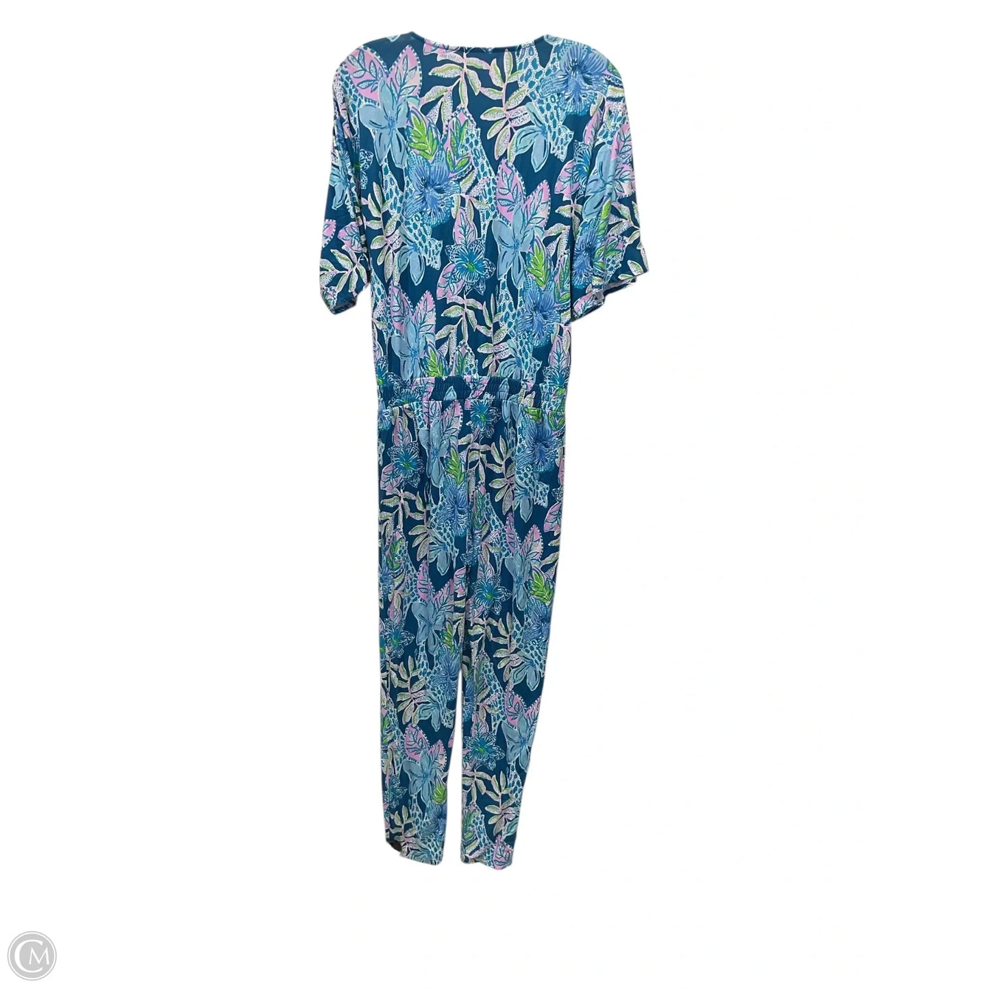 Jumpsuit By Lilly Pulitzer In Blue & Green, Size: S