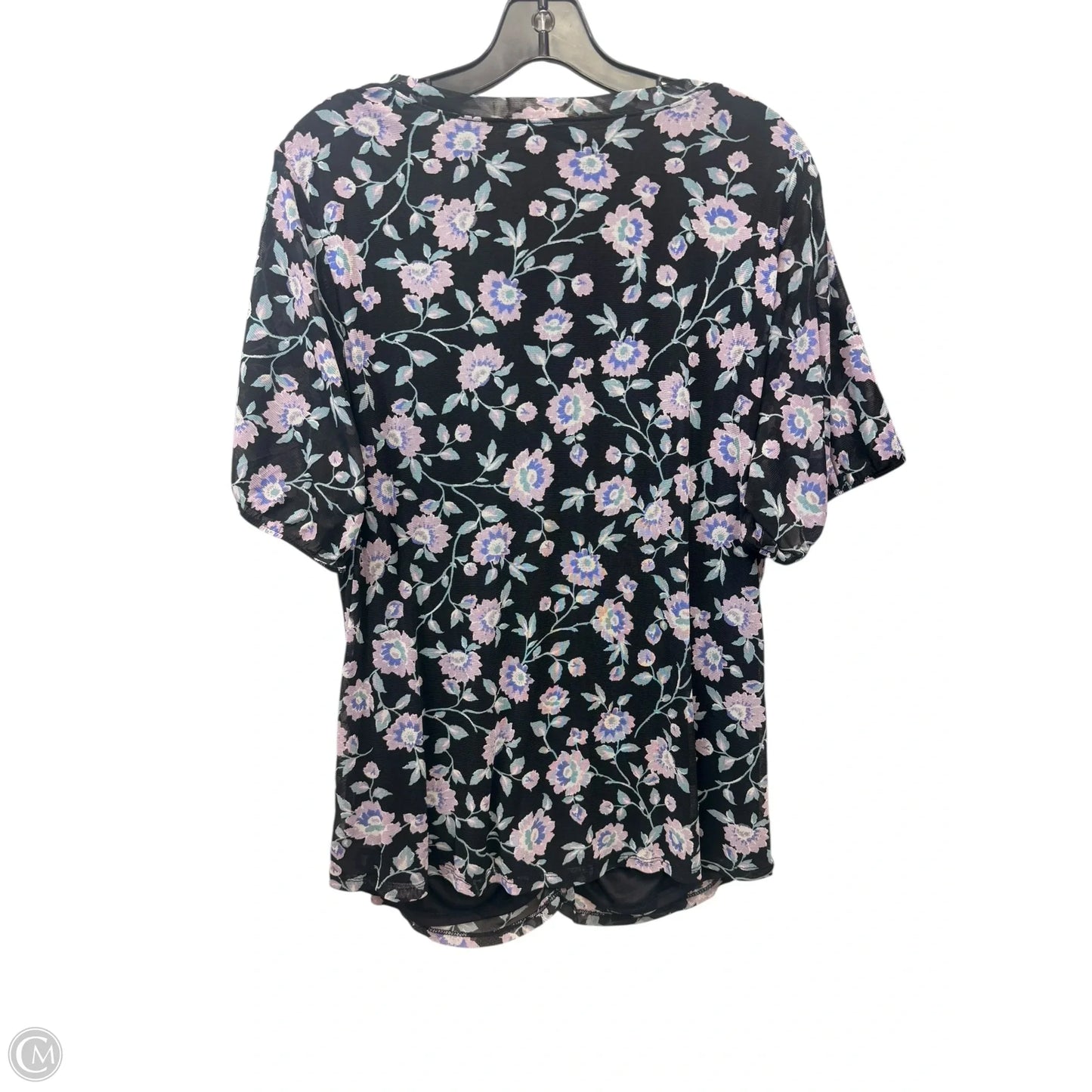 Top Short Sleeve By Torrid In Floral Print, Size: 2x