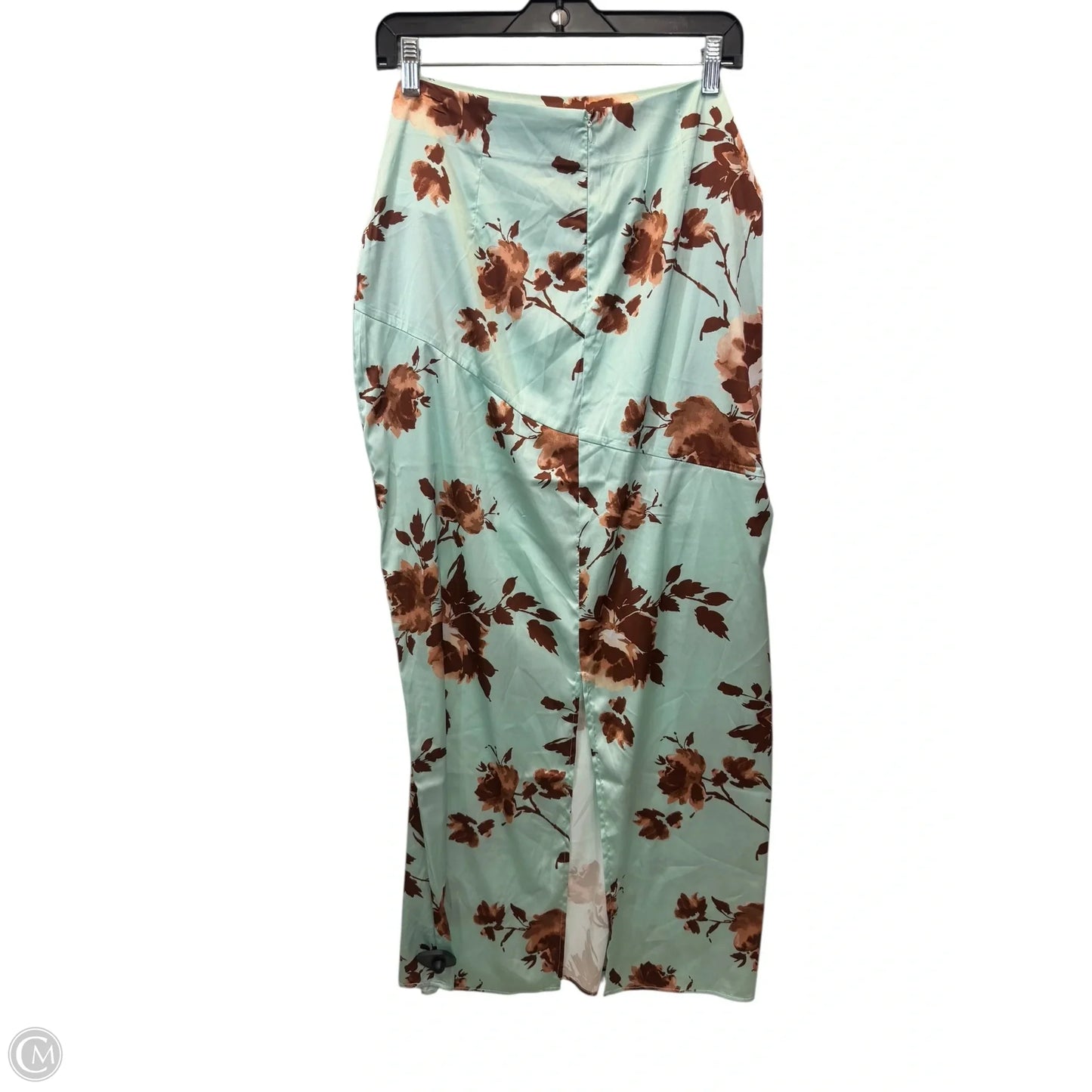 Skirt Maxi By Forever 21 In Brown & Green, Size: Xl