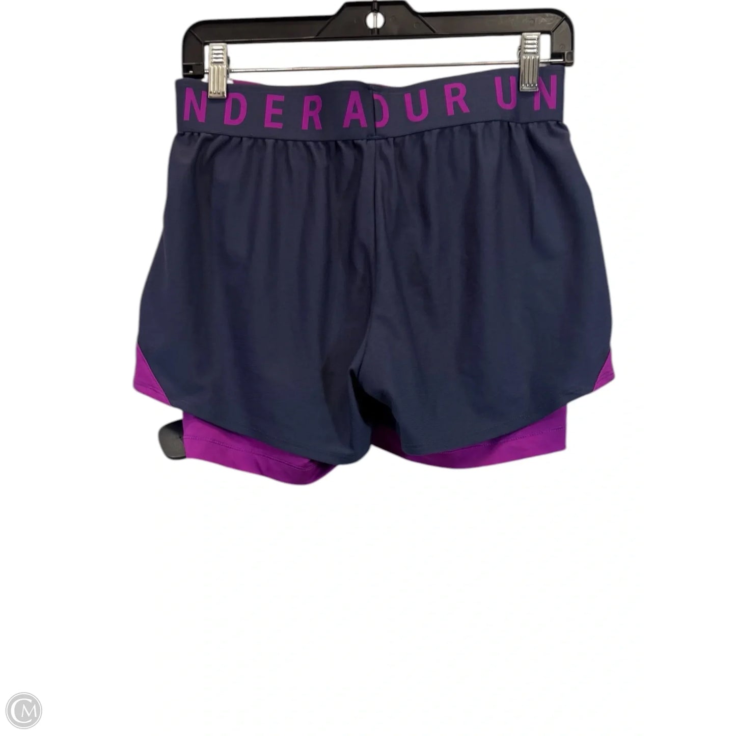 Athletic Shorts By Under Armour In Purple, Size: M
