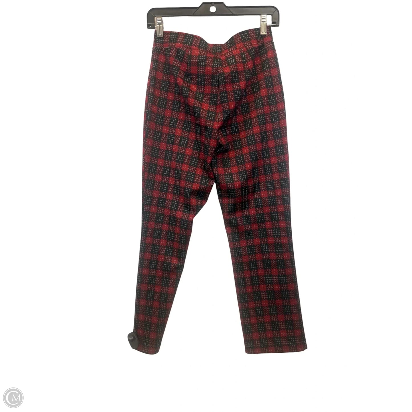 Pants Leggings By Anthropologie In Black & Red, Size: S