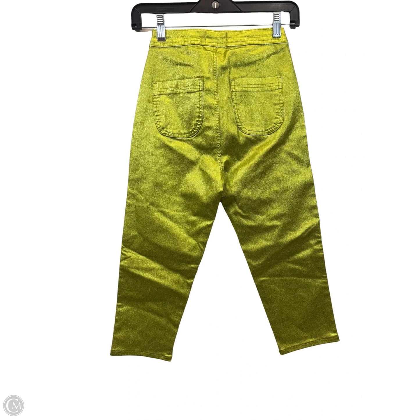 Capris By Swank In Green, Size: S