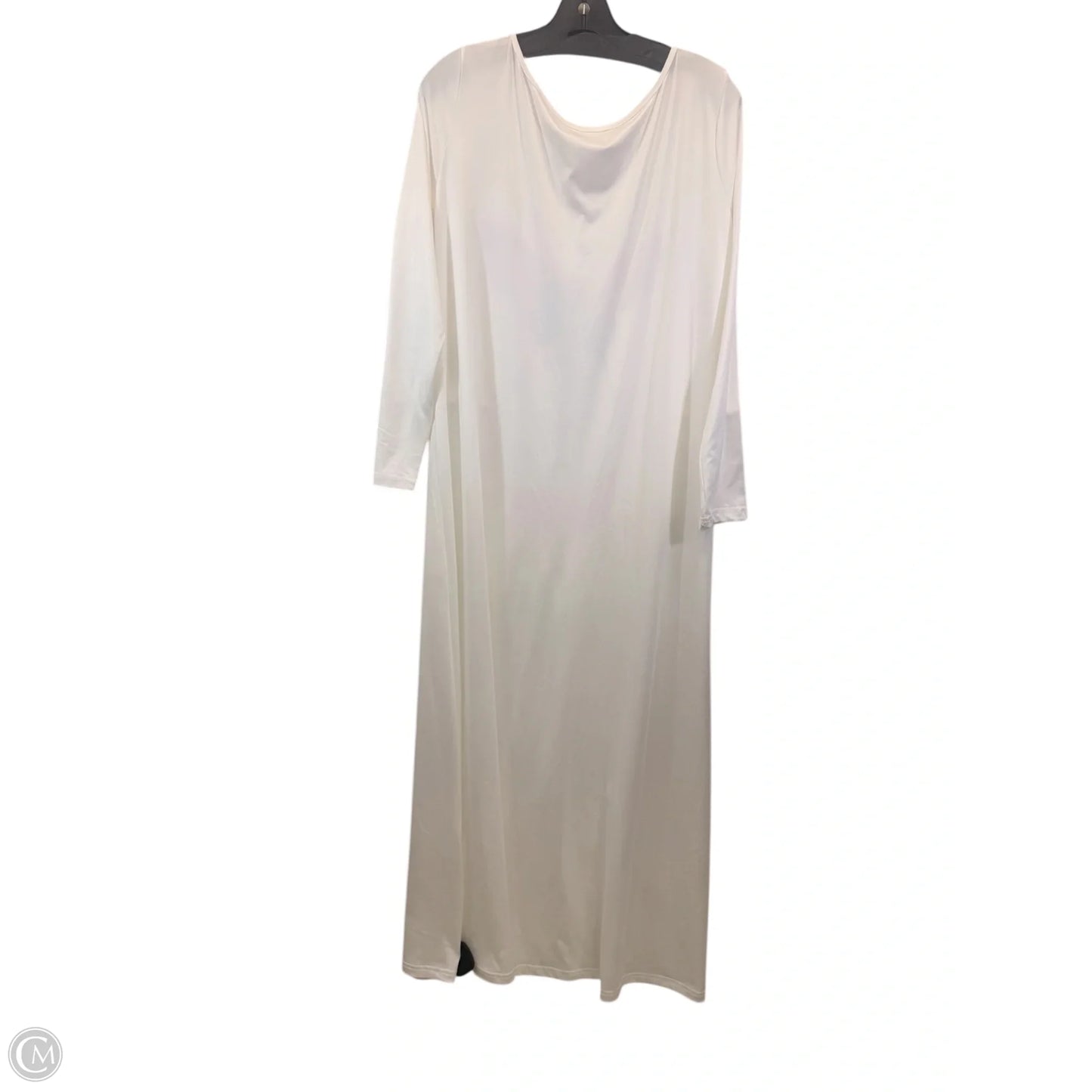 Dress Casual Maxi In White, Size: L