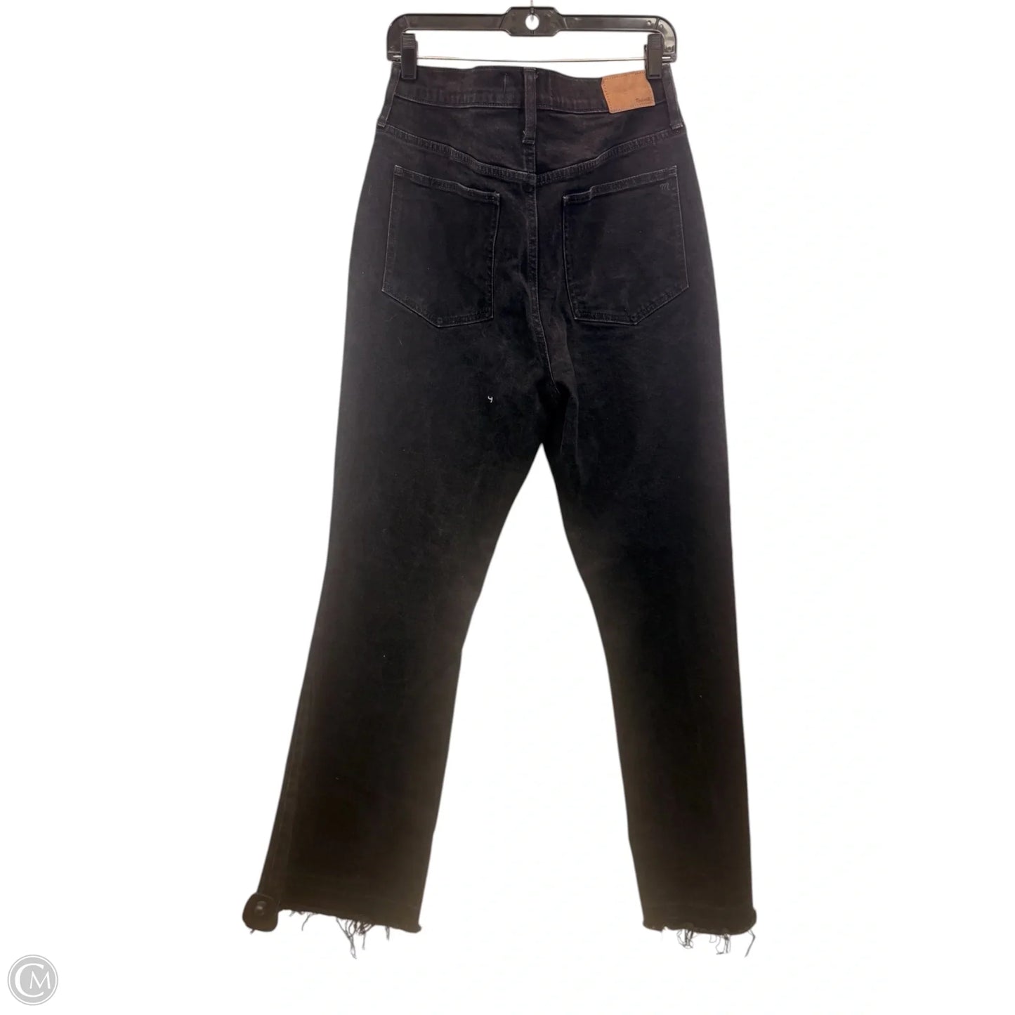 Jeans Flared By Madewell In Black, Size: 8l