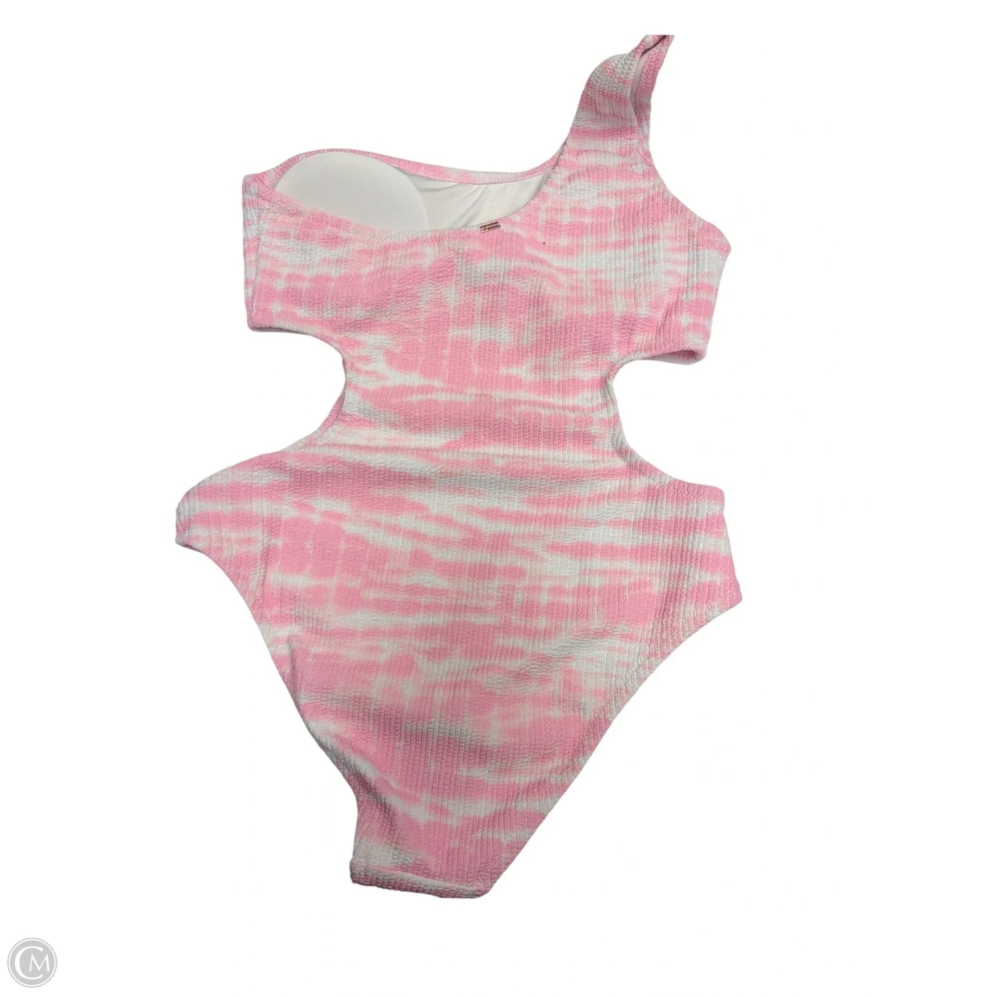 Swimsuit By Pink In Pink & White, Size: L