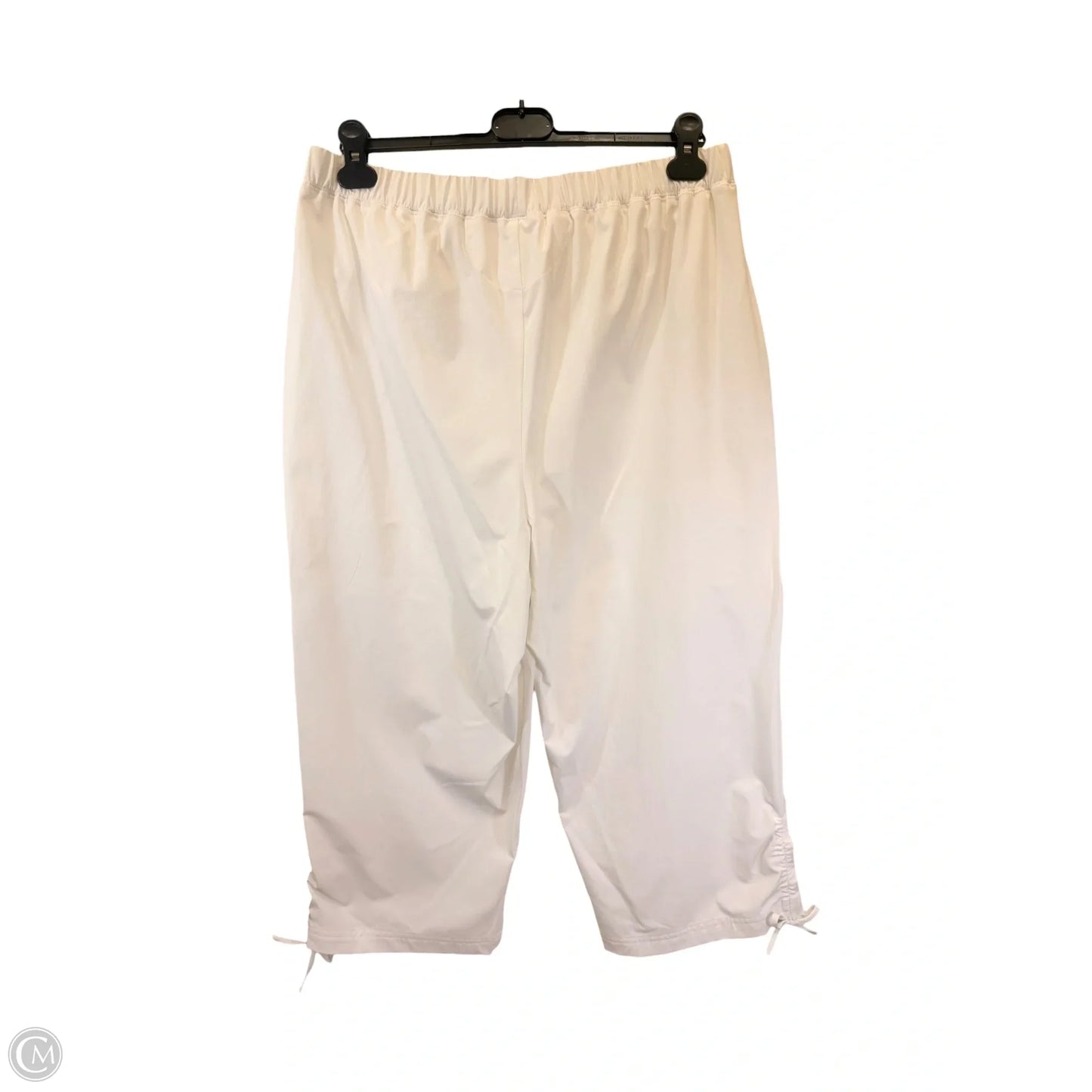 Athletic Pants By Zenergy By Chicos In White, Size: Xl