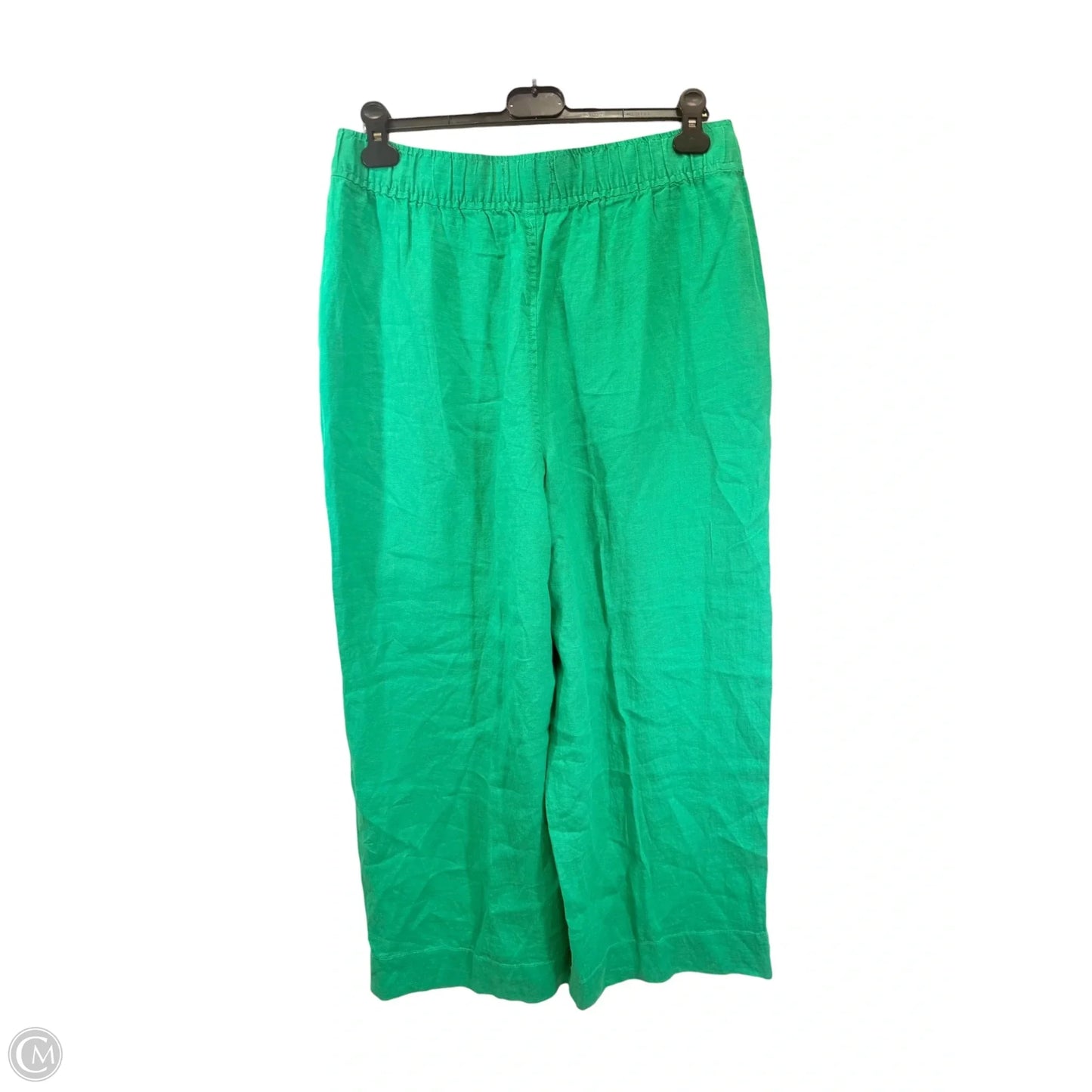 Pants Linen By Tahari In Green, Size: Xl