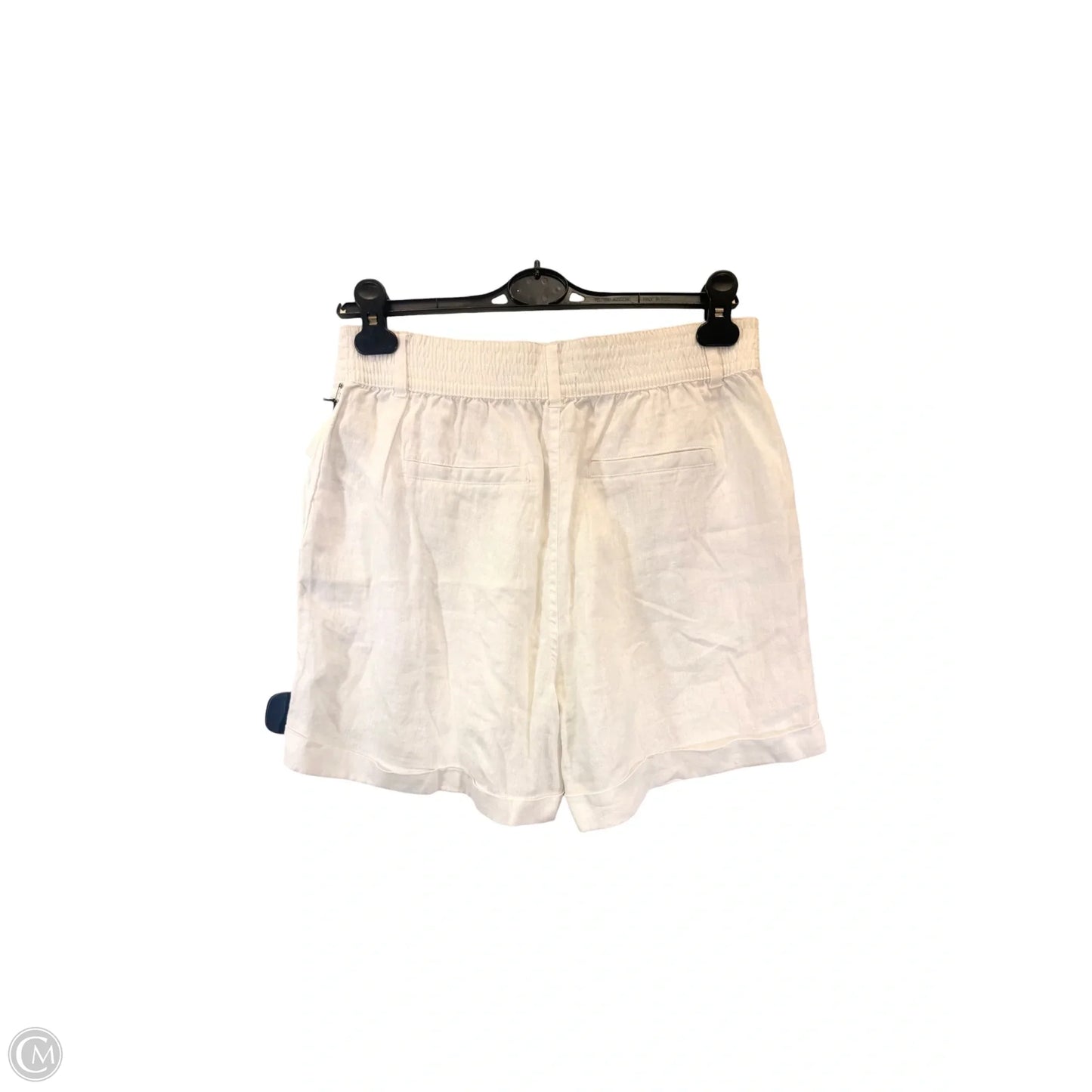 Shorts Designer By Halston In White, Size: M